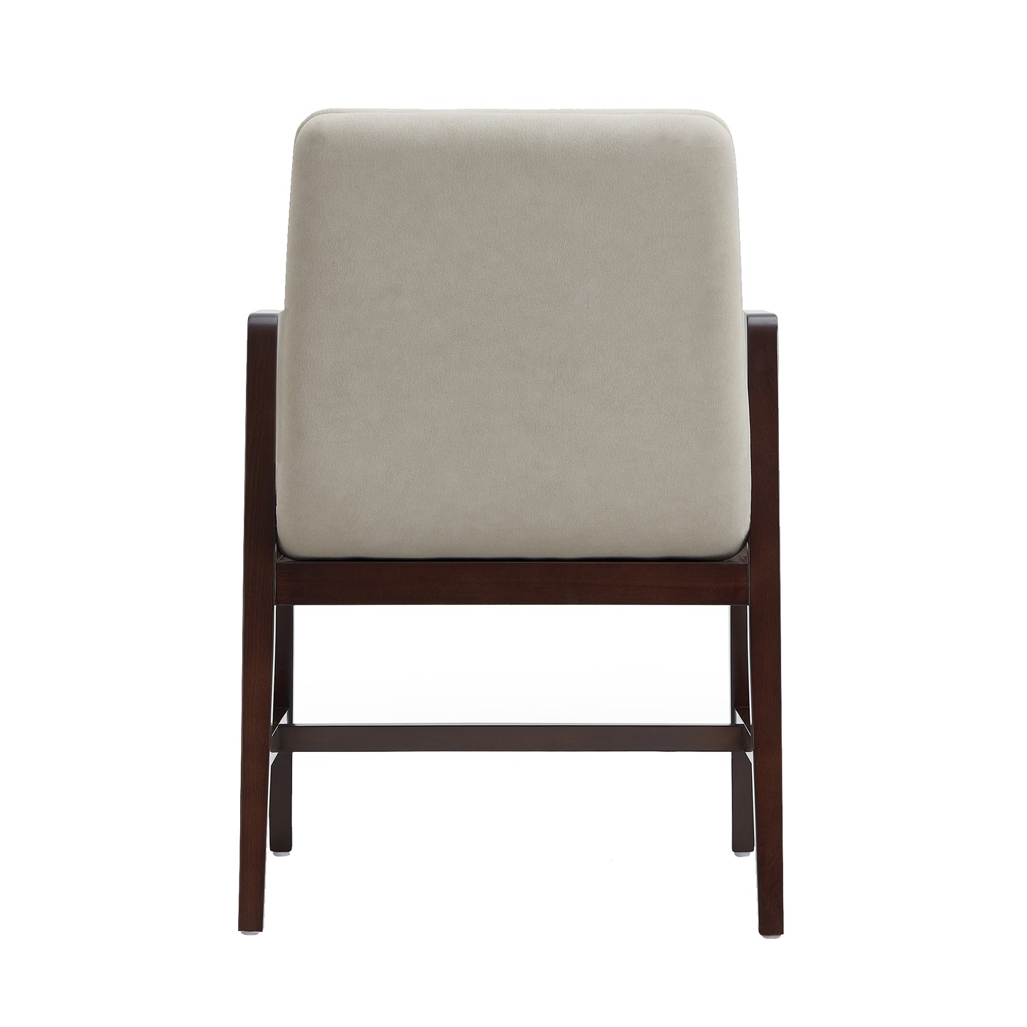 Stella Modern Wood Velvet Armchair in Champagne - Set of 4 4-DC101AR-OM