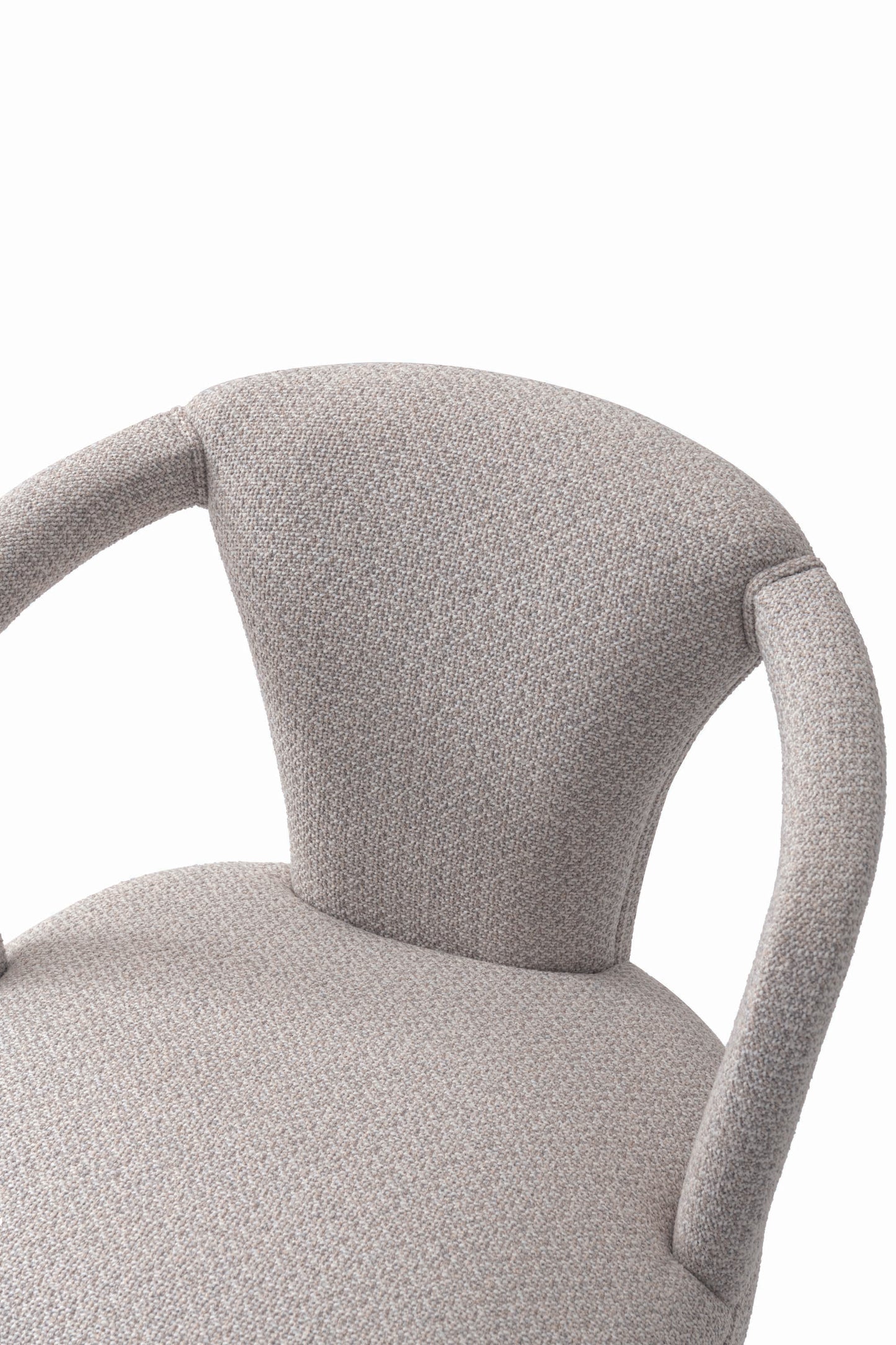 Manhattan Comfort 5-Piece Hathaway Modern 47.24 Solid Wood Round Dining Set with Upholstered Dining Chairs