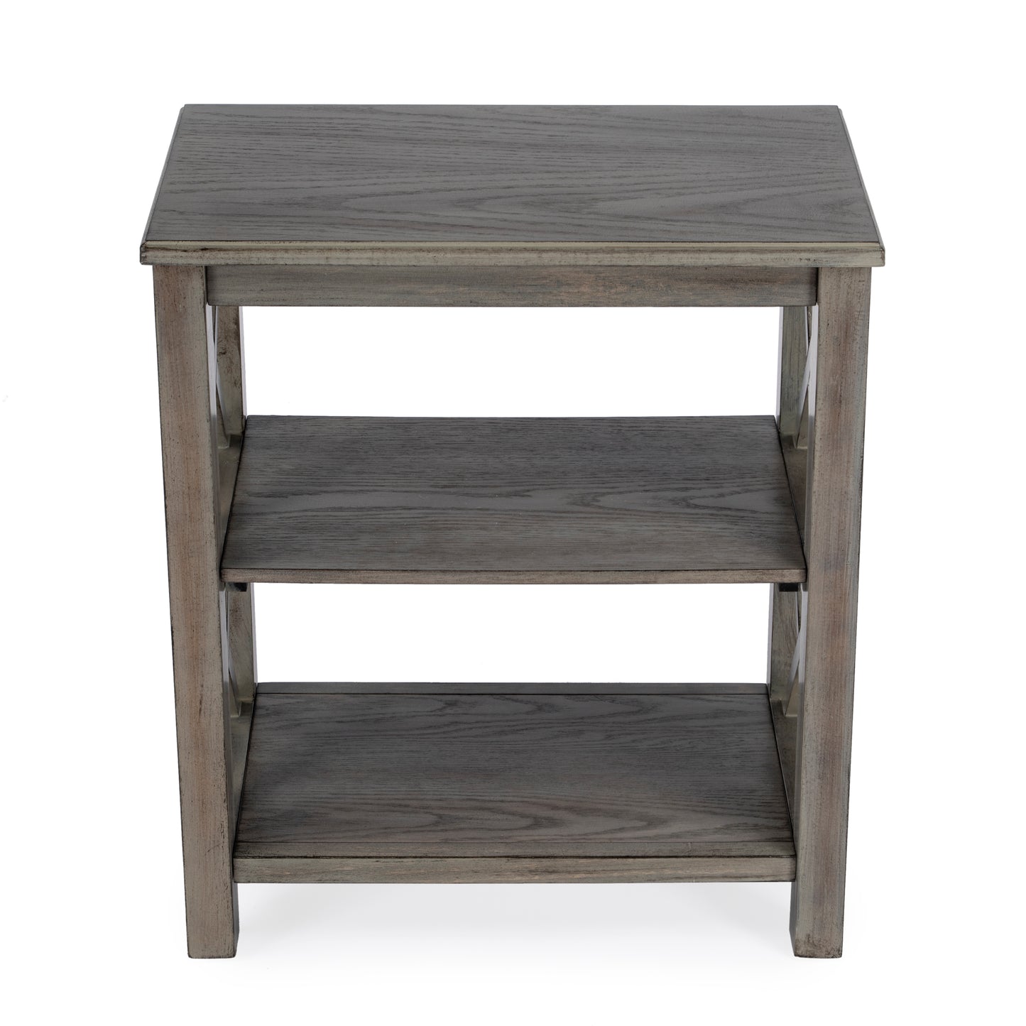 Butler Specialty Company Vance 22 in. W x 25 in. H Rectangular Wood 2 Shelf Accemt Bookcase, Light Brown