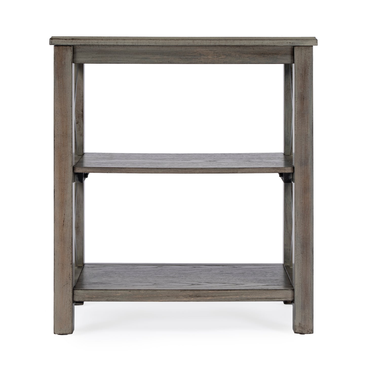 Butler Specialty Company Vance 22 in. W x 25 in. H Rectangular Wood 2 Shelf Accemt Bookcase, Light Brown