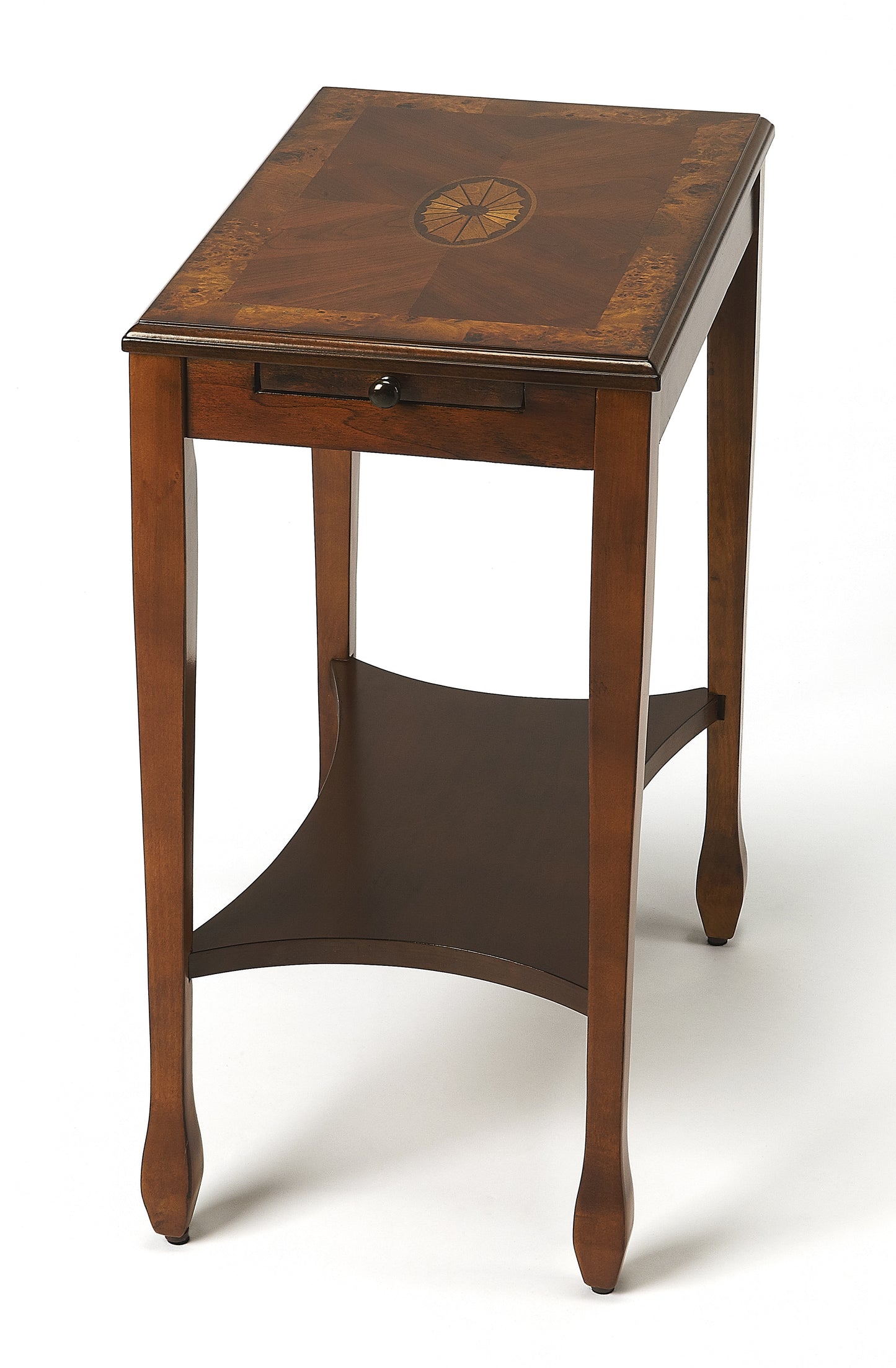 Gilbert End Table in Medium Brown  4107101