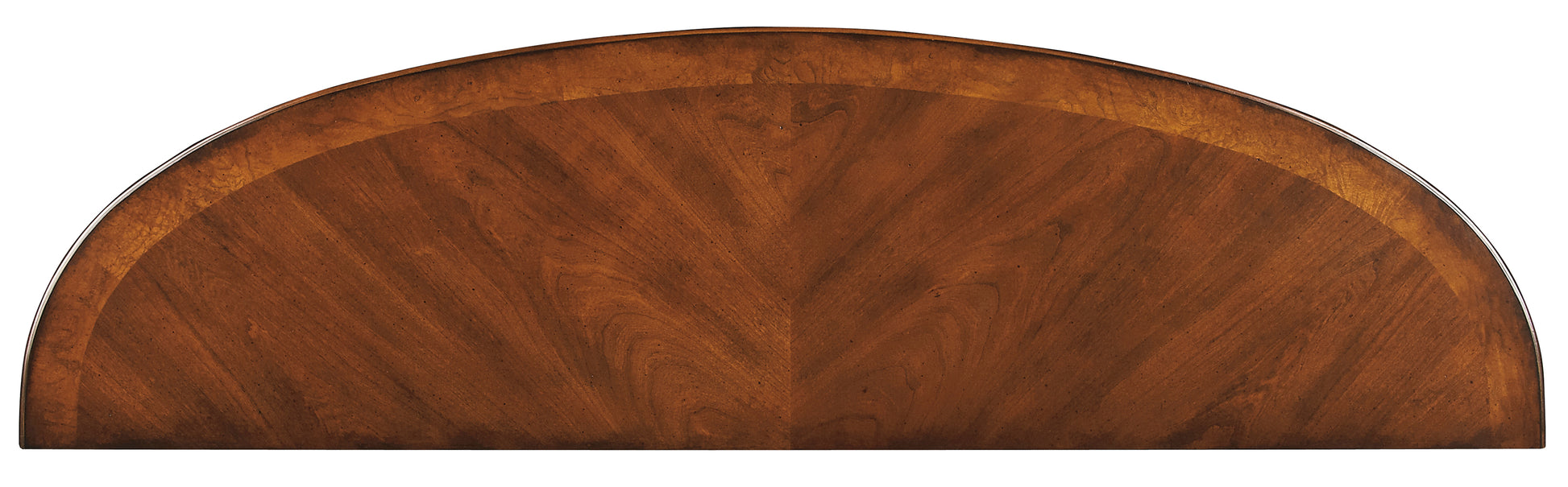Butler Specialty Company Astor 54"W Demilune Console Table, Dark Brown