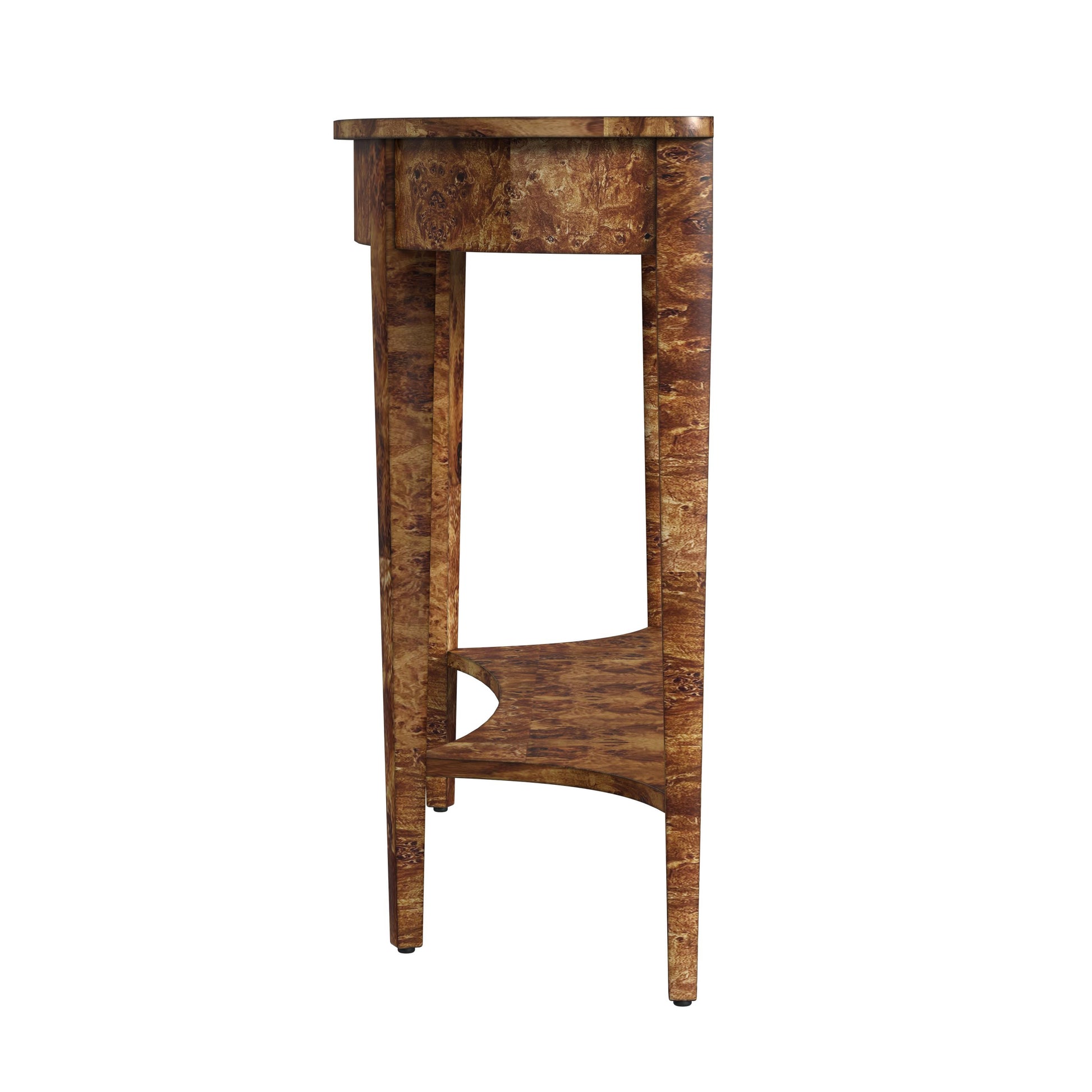 Butler Specialty Company Astor 54"W Demilune Console Table, Light Brown