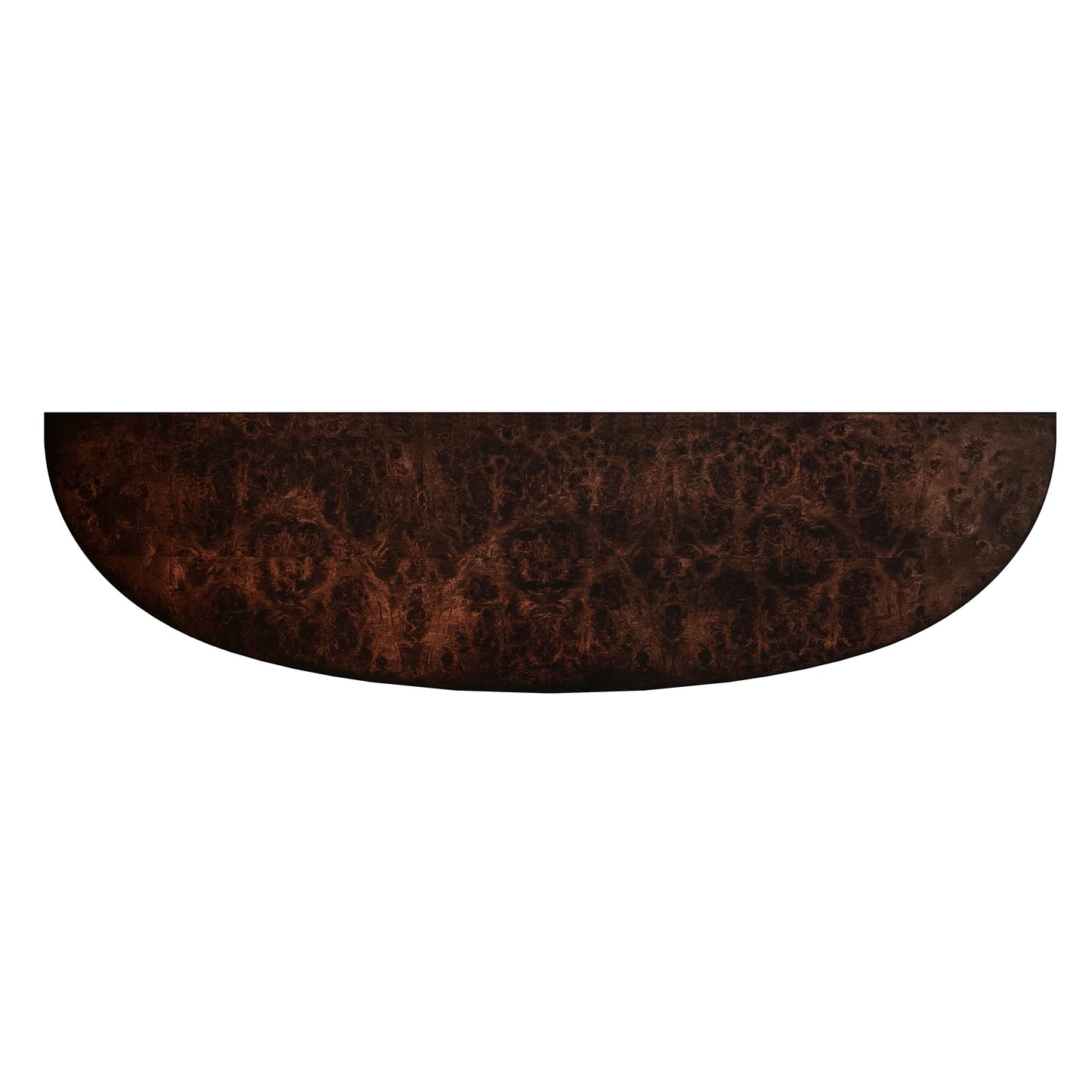 Butler Specialty Company Astor 54"W Demilune Console Table, Dark Brown
