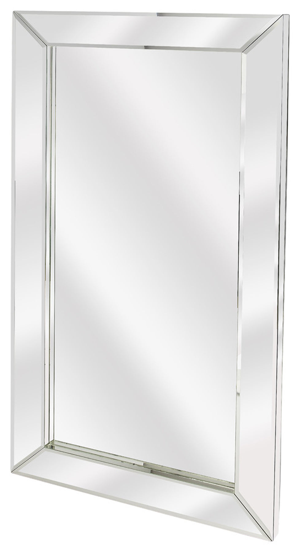 Butler Specialty Company Emerson 31.5 in. W x 59 in. H Rectangular Mirrored Frame Wall Mirror, Clear
