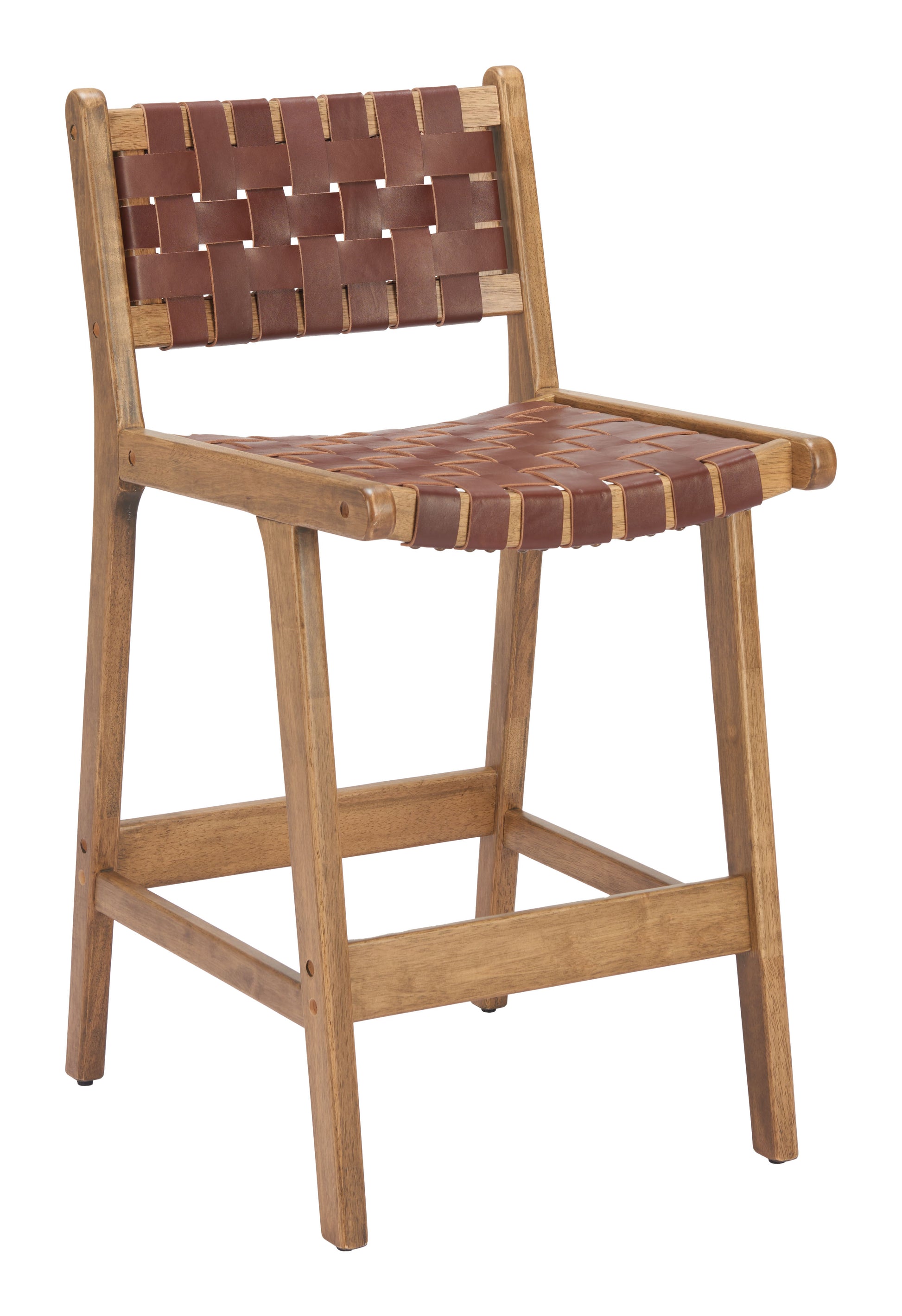 Feder Counter Stool (Set of 2) Brown - 6