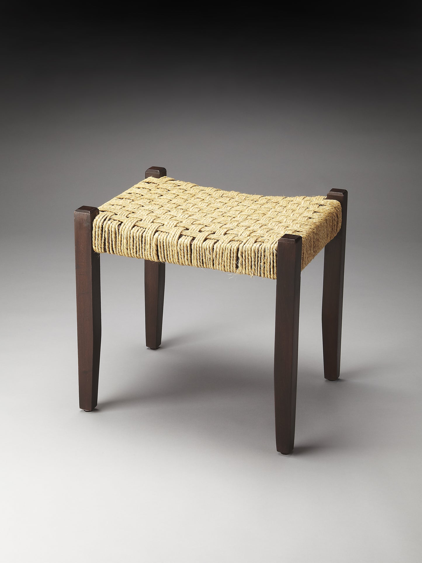 Garner Woven Jute Stool in Multi-Color 4269140