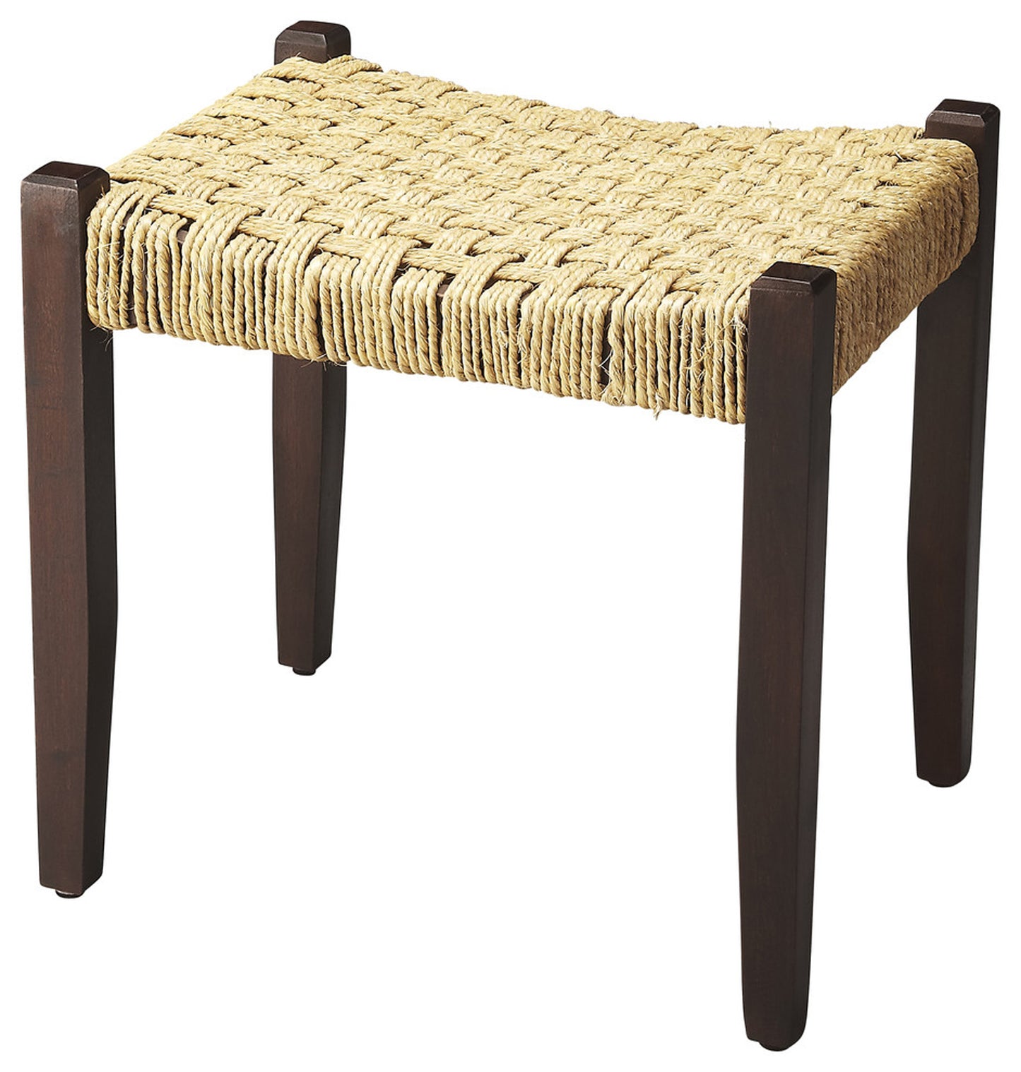 Garner Woven Jute Stool in Multi-Color 4269140