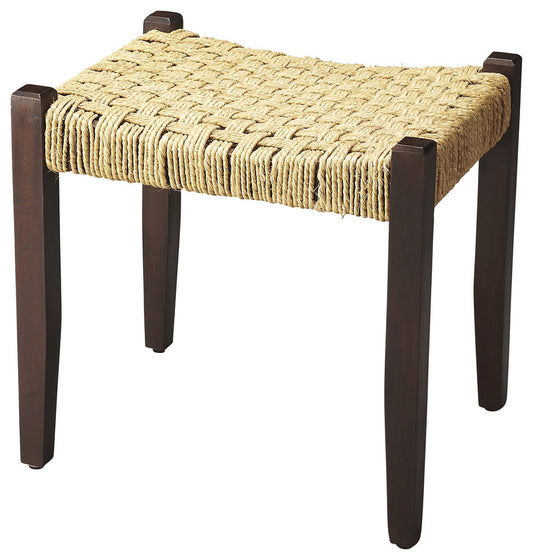 Garner Woven Jute Stool in Multi-Color 4269140
