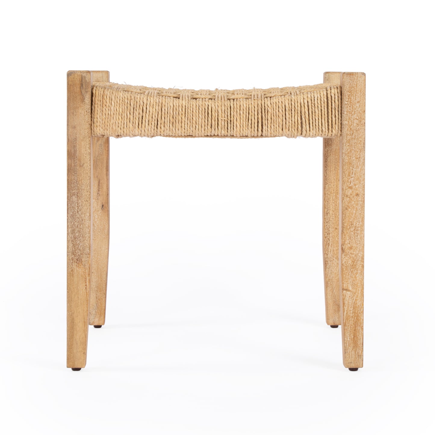 Garner Woven Jute Accent Stool in Natural 4269312