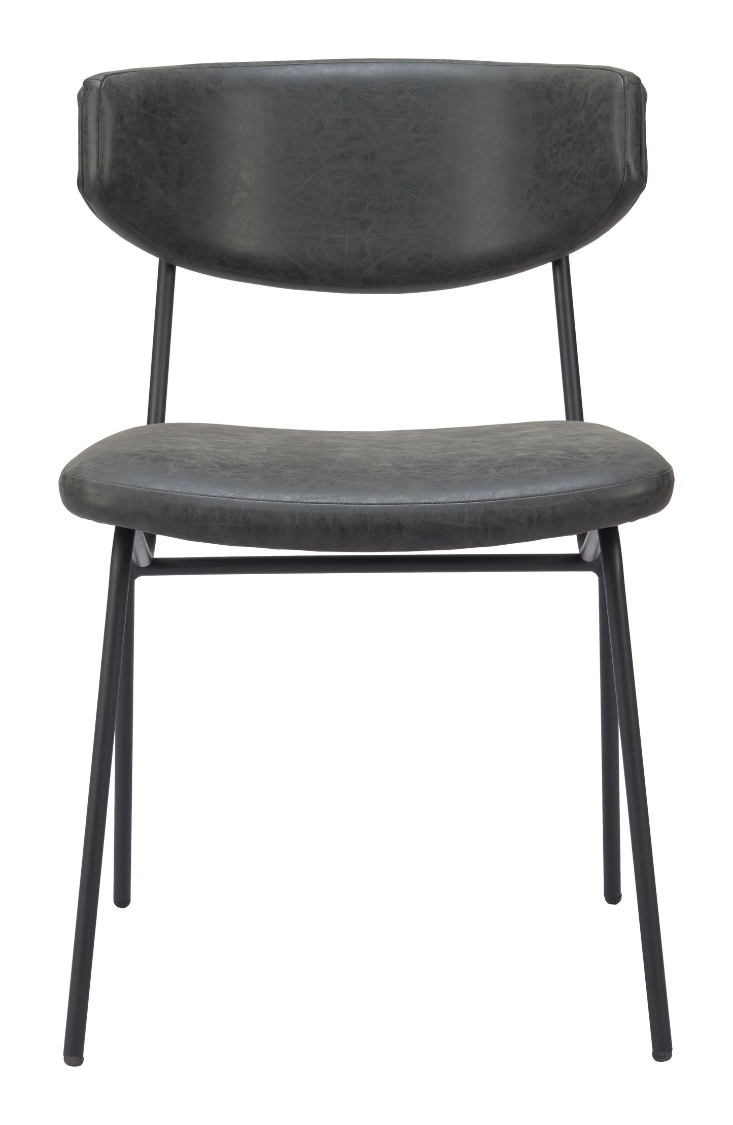 Charon Dining Chair (Set of 2) Vintage Black - 3