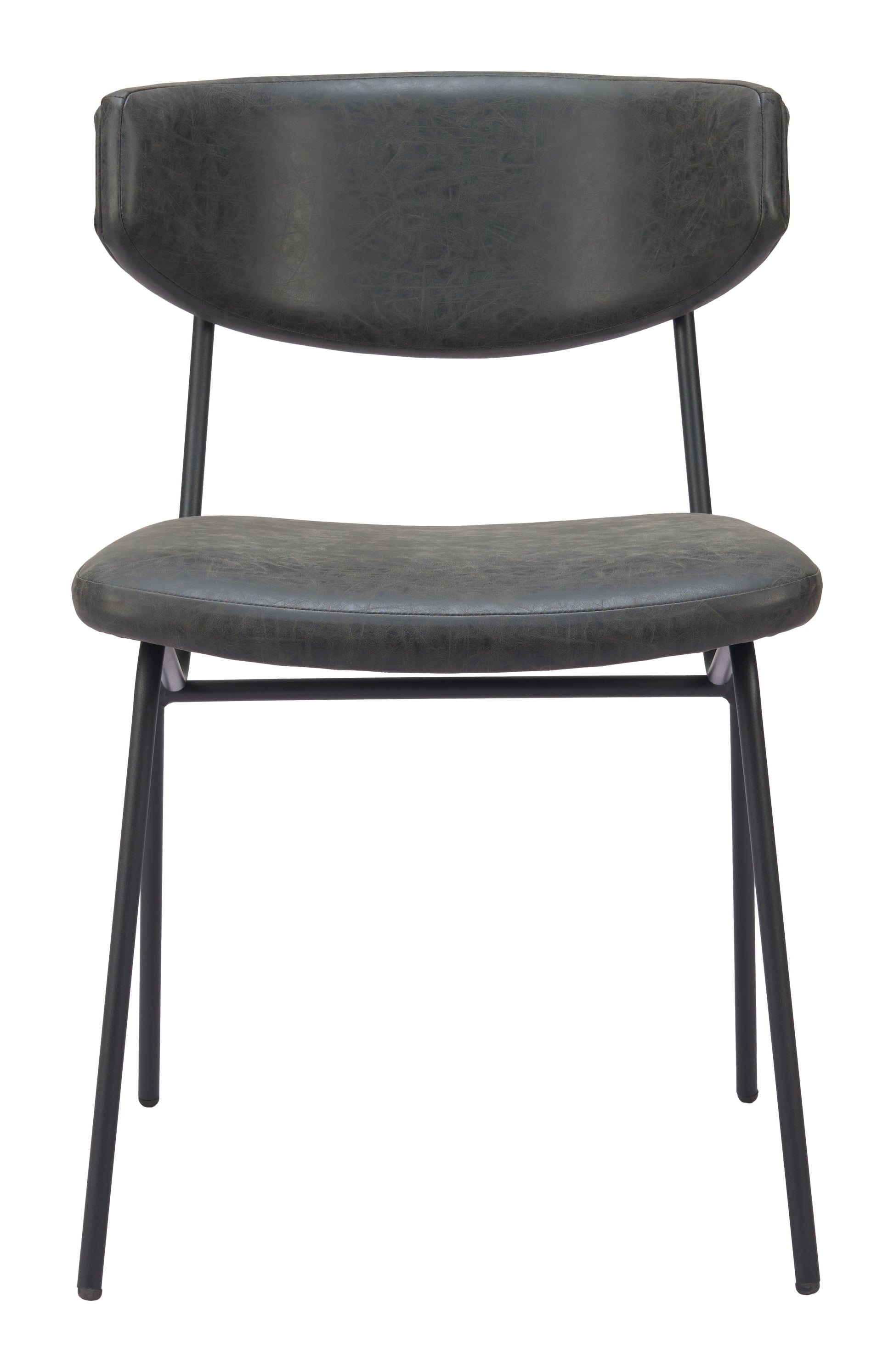 Charon Dining Chair (Set of 2) Vintage Black - 3
