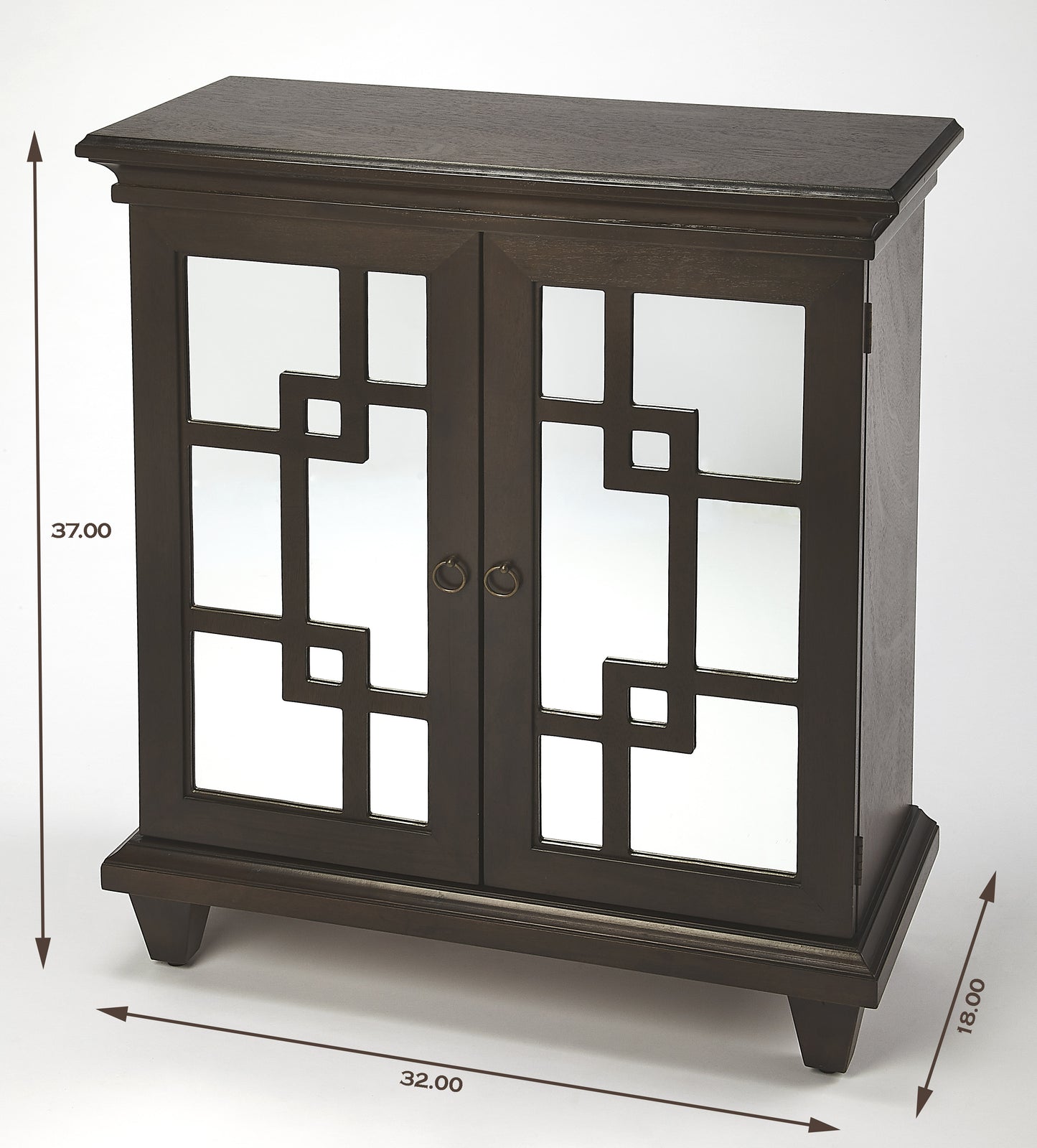 Morgan Hill Coffee Chest in Dark Brown 4415403