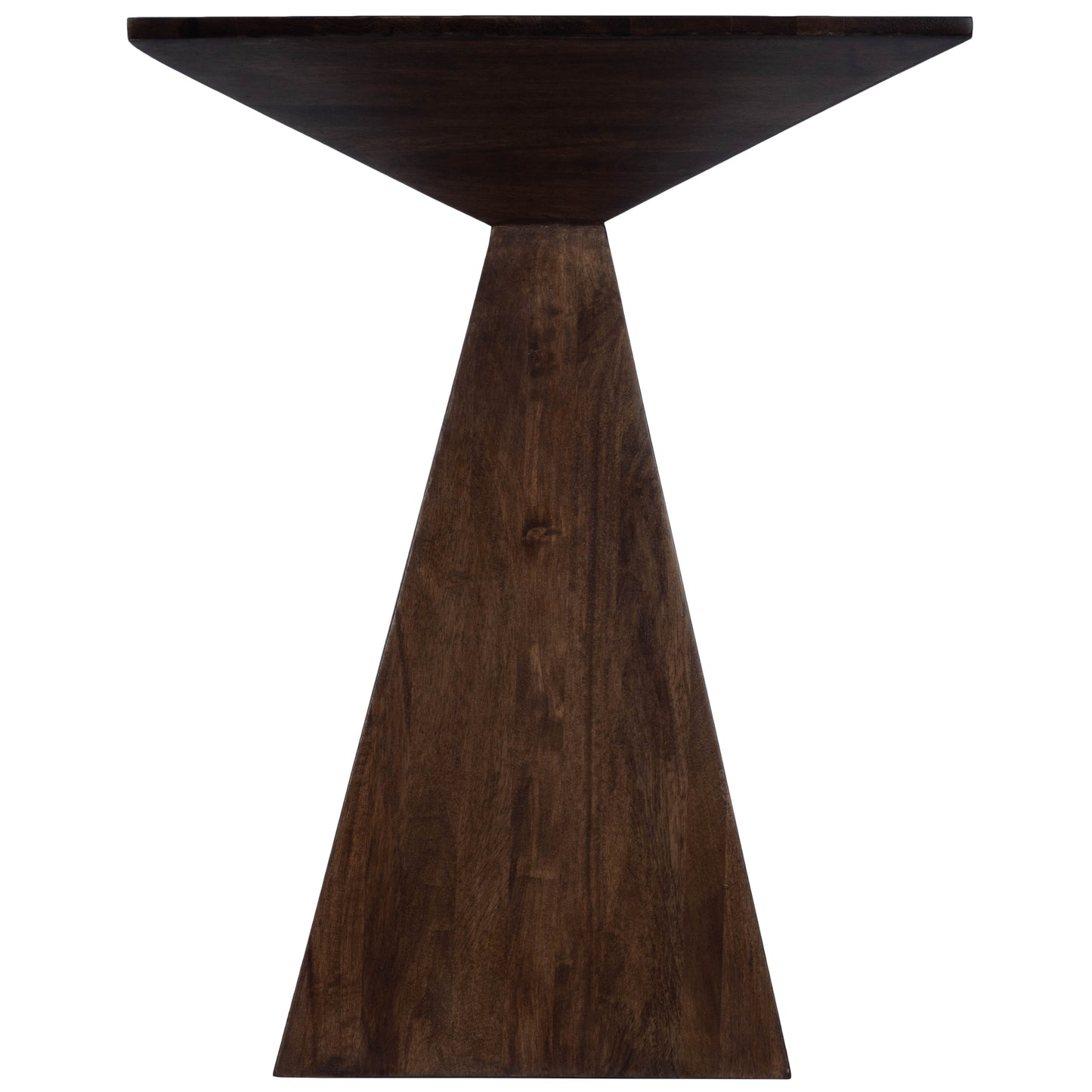 Titus Modern End Table in Dark Brown 4425403
