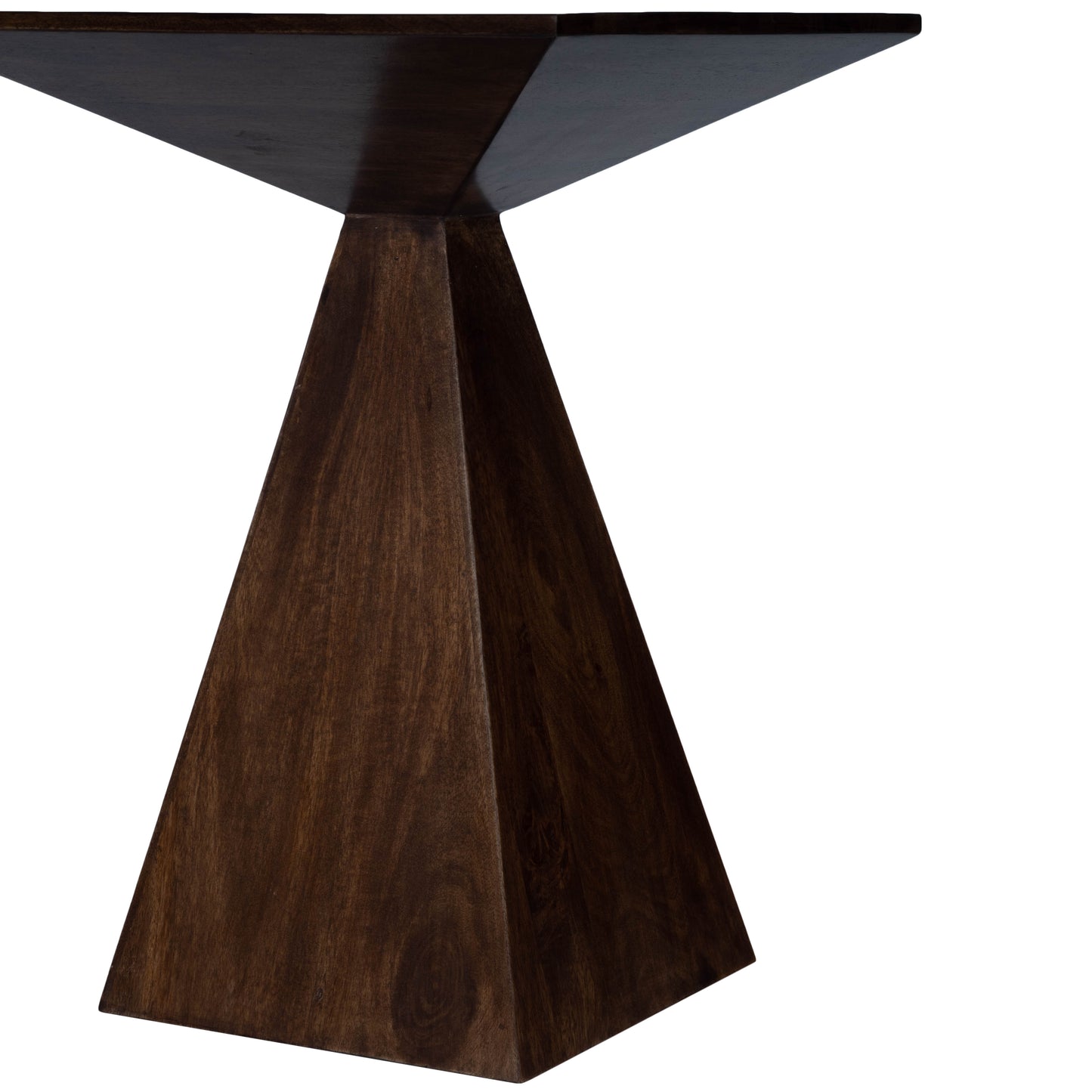 Titus Modern End Table in Dark Brown 4425403