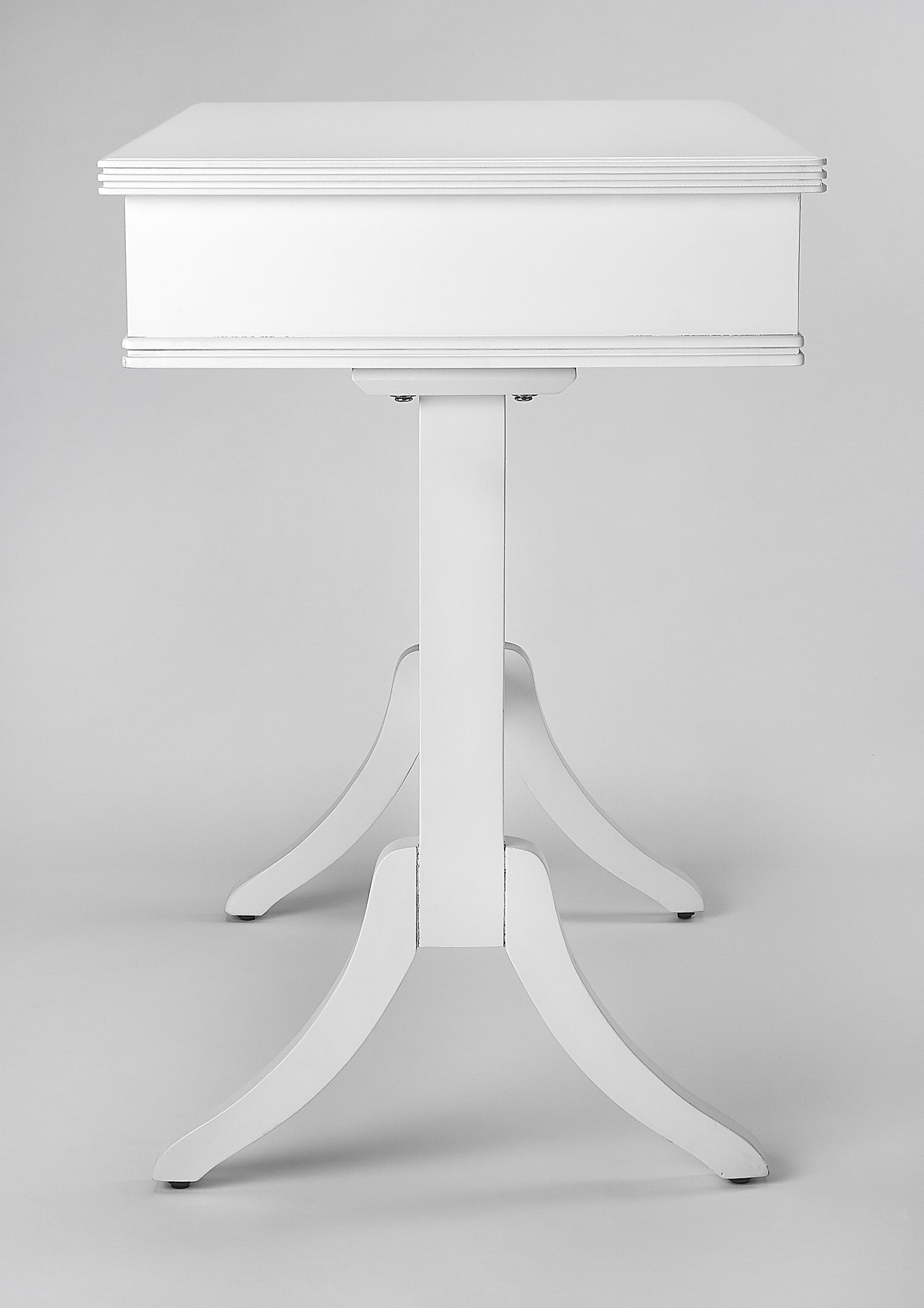 Butler Specialty Company Alta 36 in. W Rectangular Wood Modern 1 Drawer Writing Desk, White