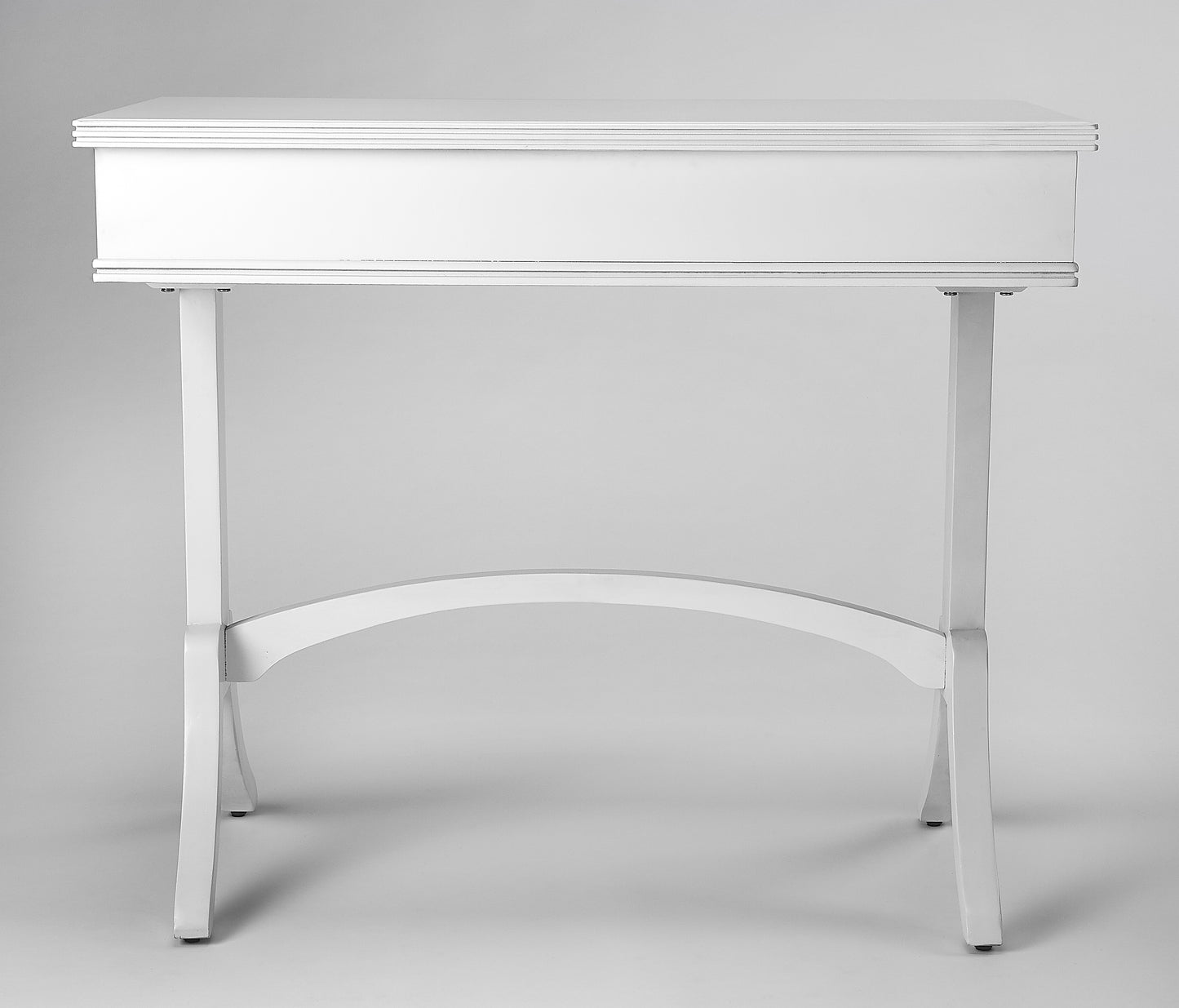 Butler Specialty Company Alta 36 in. W Rectangular Wood Modern 1 Drawer Writing Desk, White