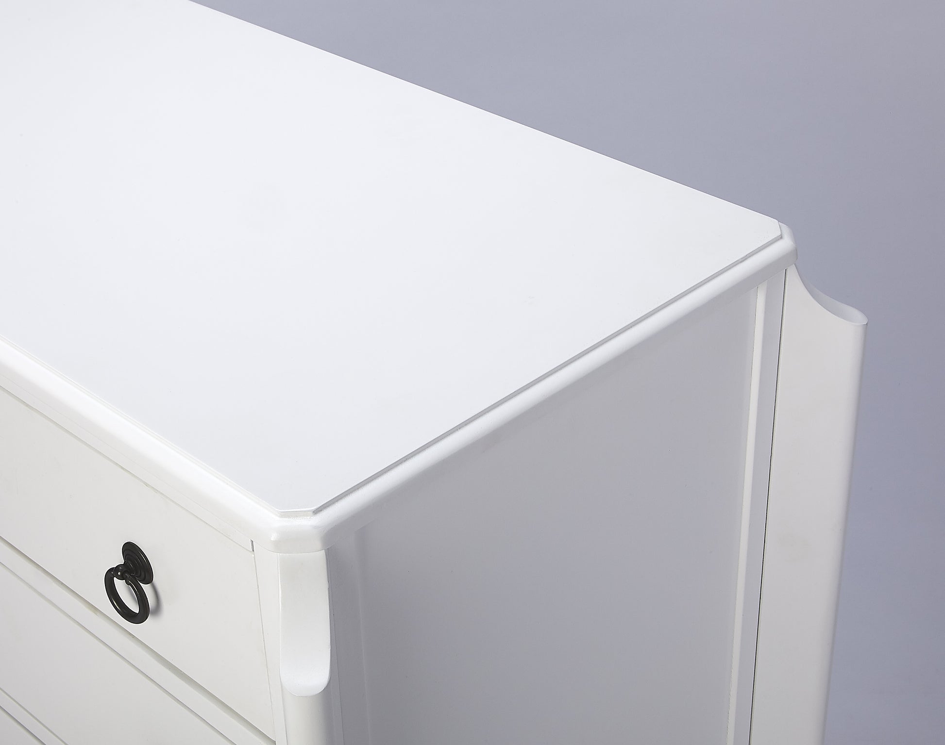 Butler Specialty Company Wilshire 34 in. W Rectangular Wood 3 Drawer Accent Chest, White
