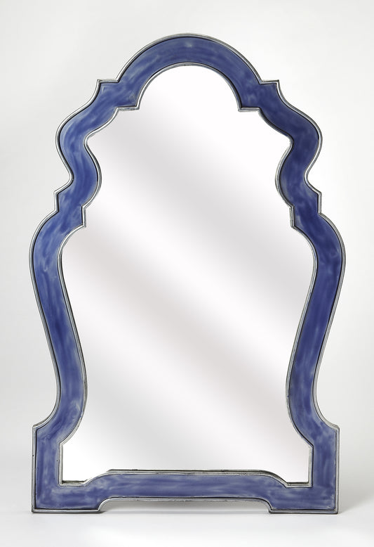 Butler Specialty Company Donia 28 in. W x 44 in. H Vertical Wall Mirror, Blue