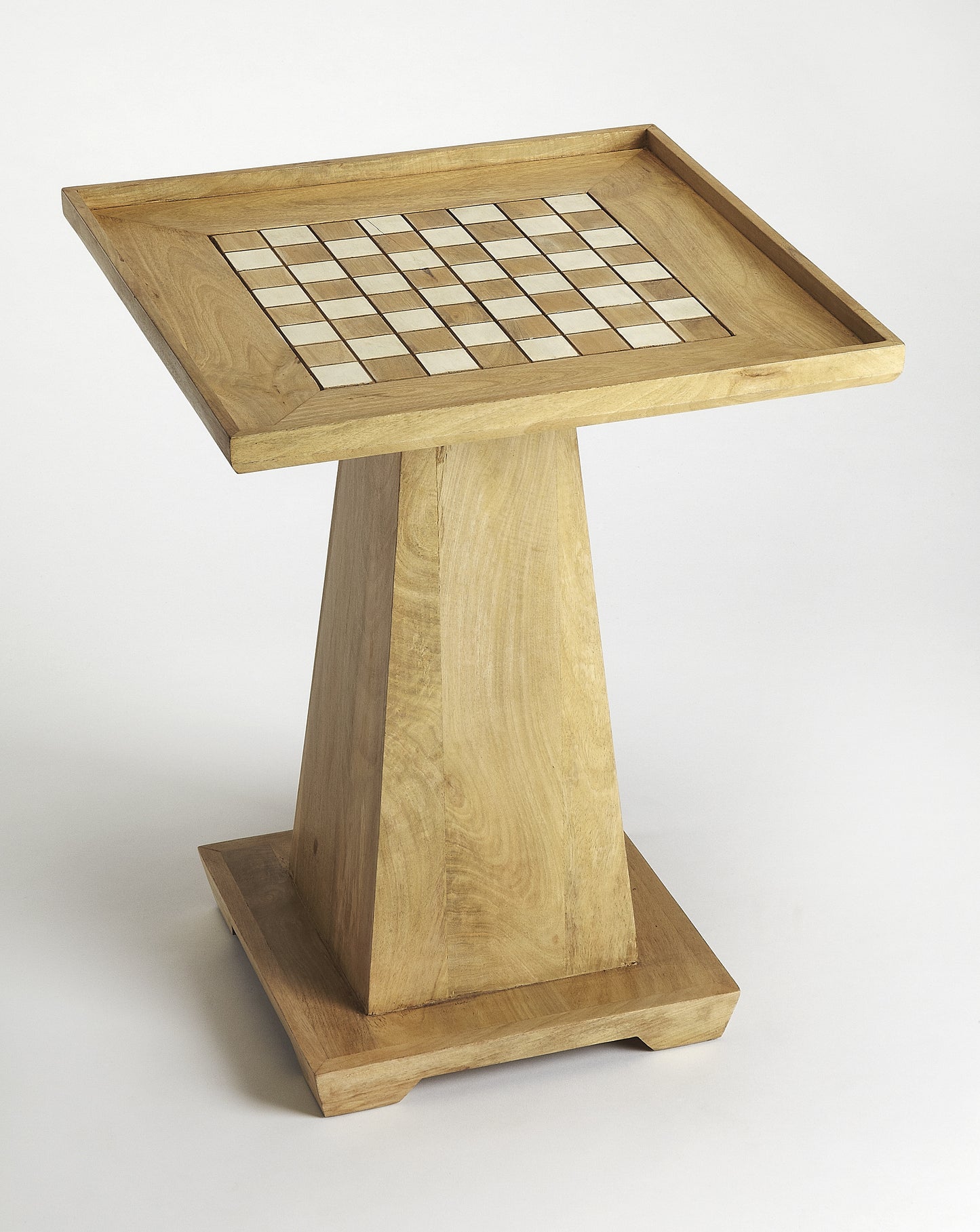 Levon Game Table in Light Brown  4491312