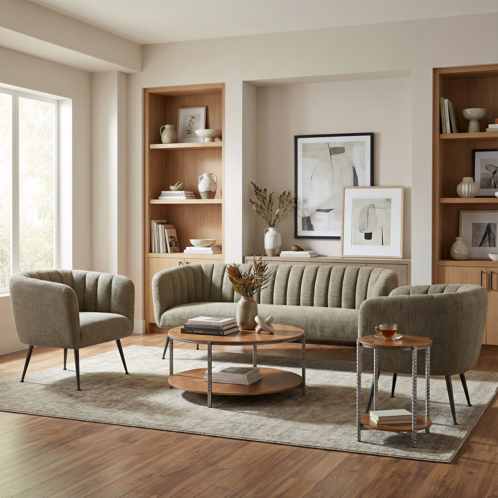 Adna Coffee Table Brown - 10