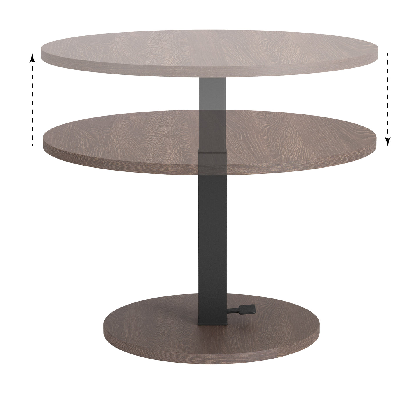 Hawley Adjustable Dining Table Walnut - 7