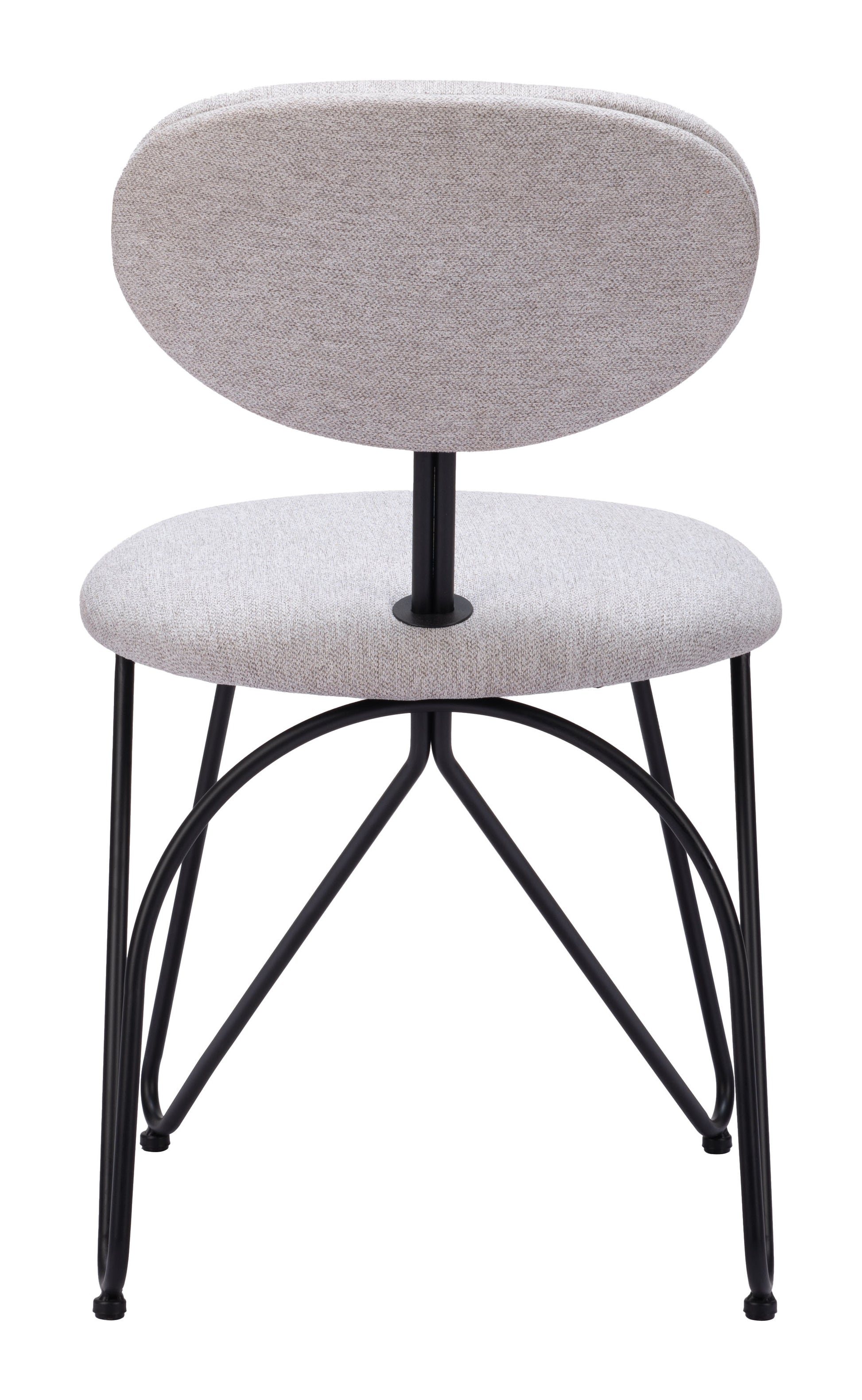 Novi Dining Chair (Set of 2) Dove Gray - 4