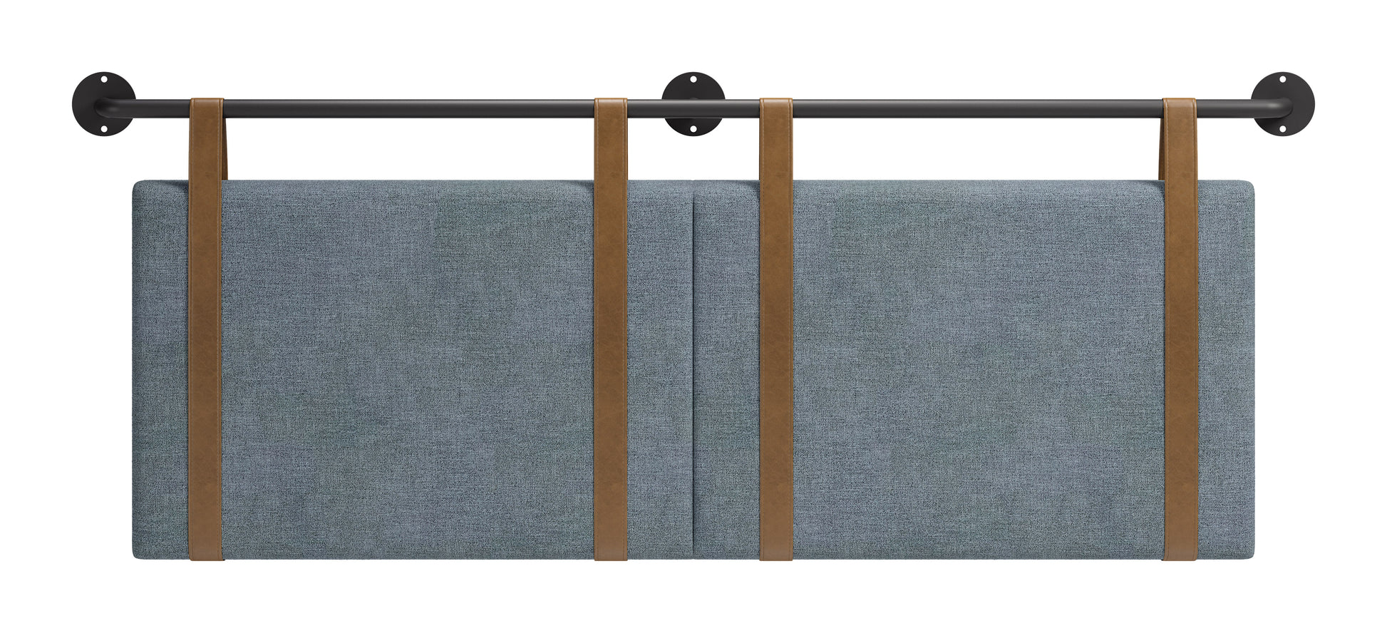 Zeva Floating Queen Headboard Gray - 3