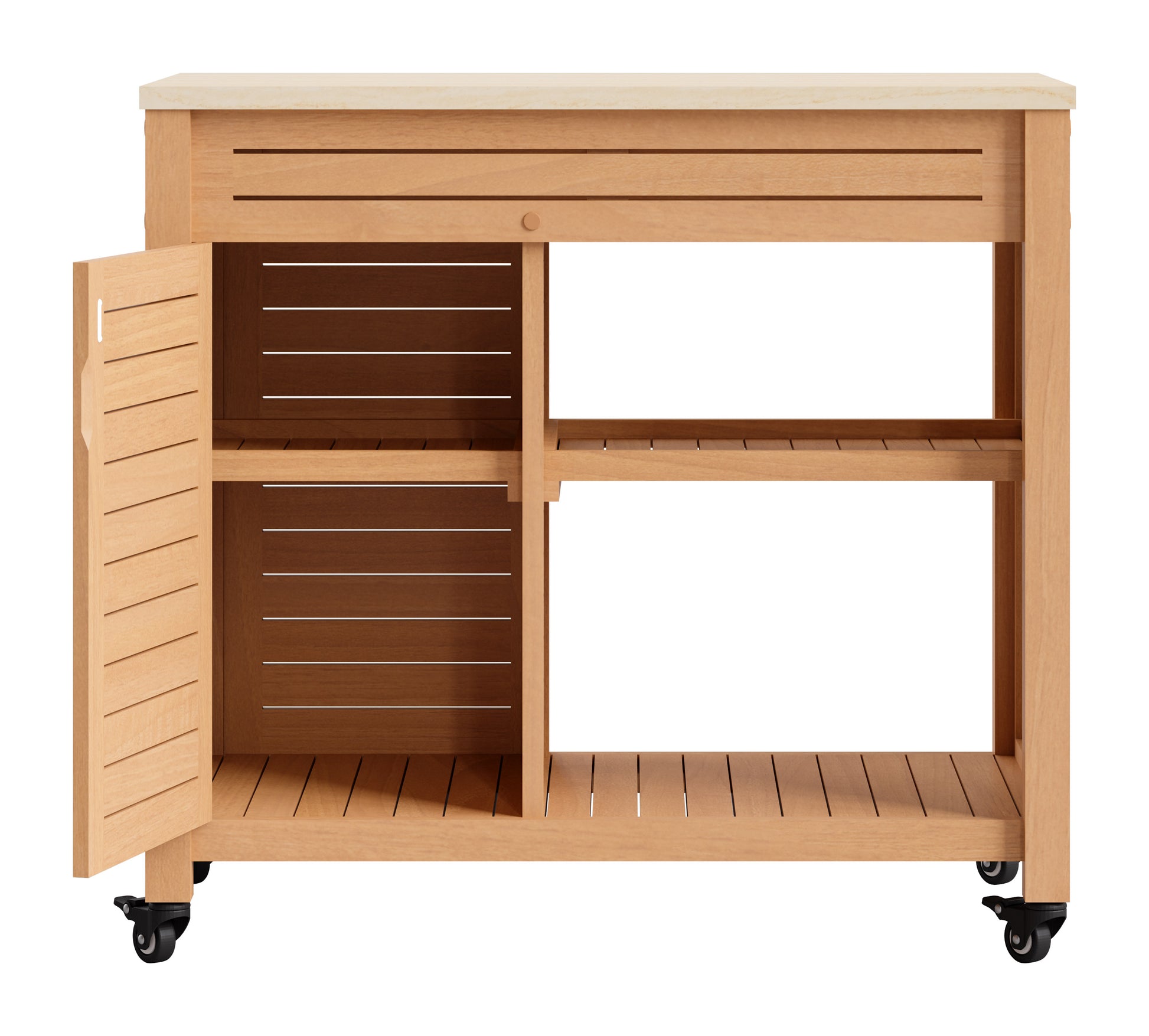 Valtan Bar Cart Natural - 6