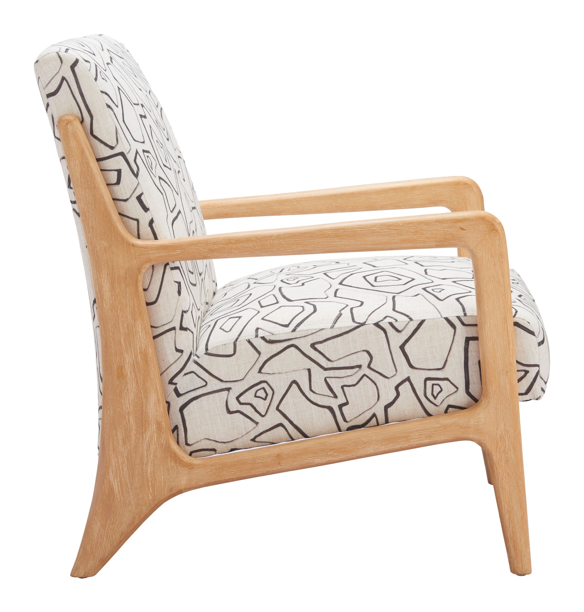 Runa Accent Chair Beige & Natural - 2