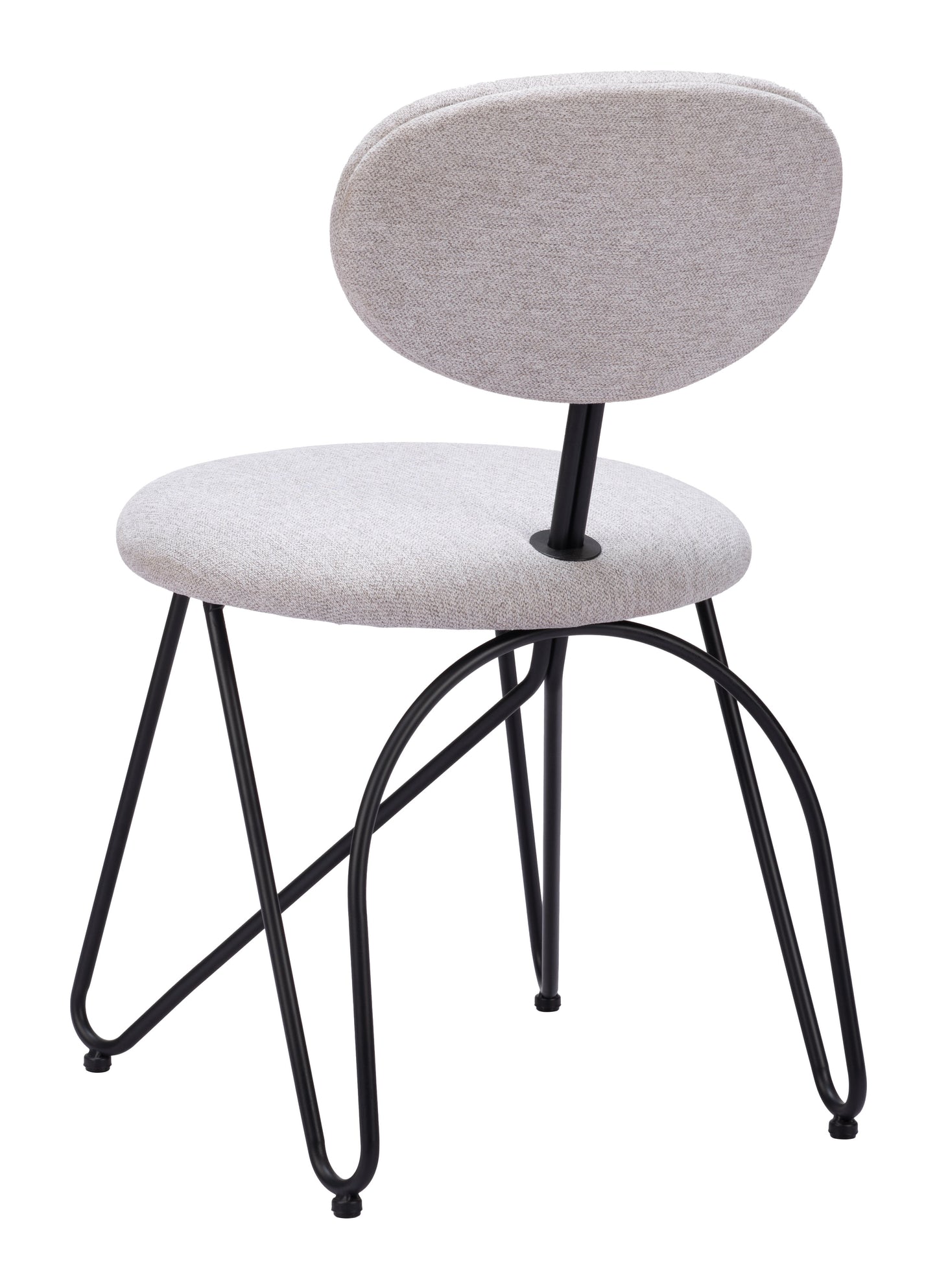 Novi Dining Chair (Set of 2) Dove Gray - 5