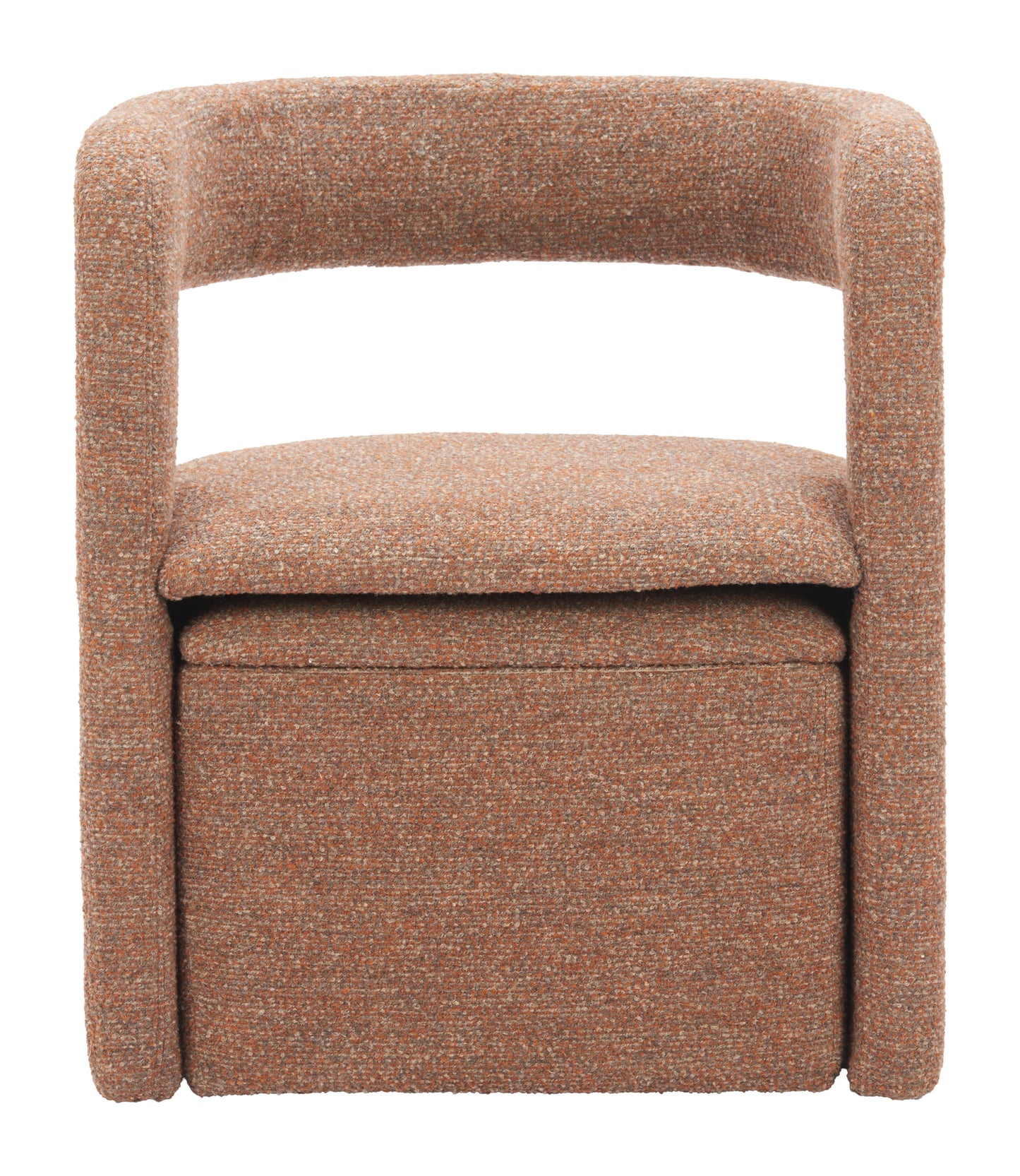 Atria Accent Chair & Ottoman Tawny Brown - 3