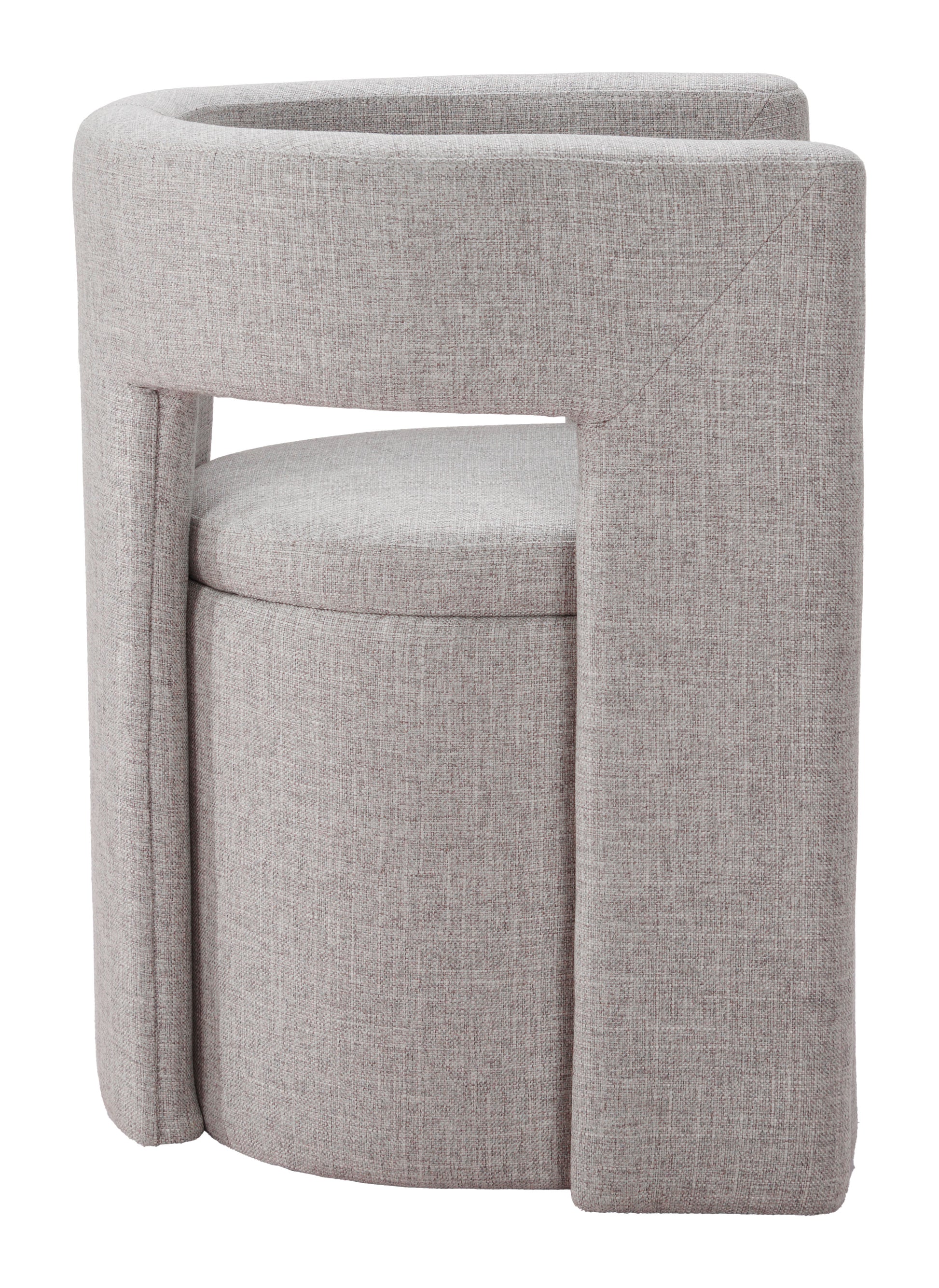 Papua Dining Chair Gray - 2