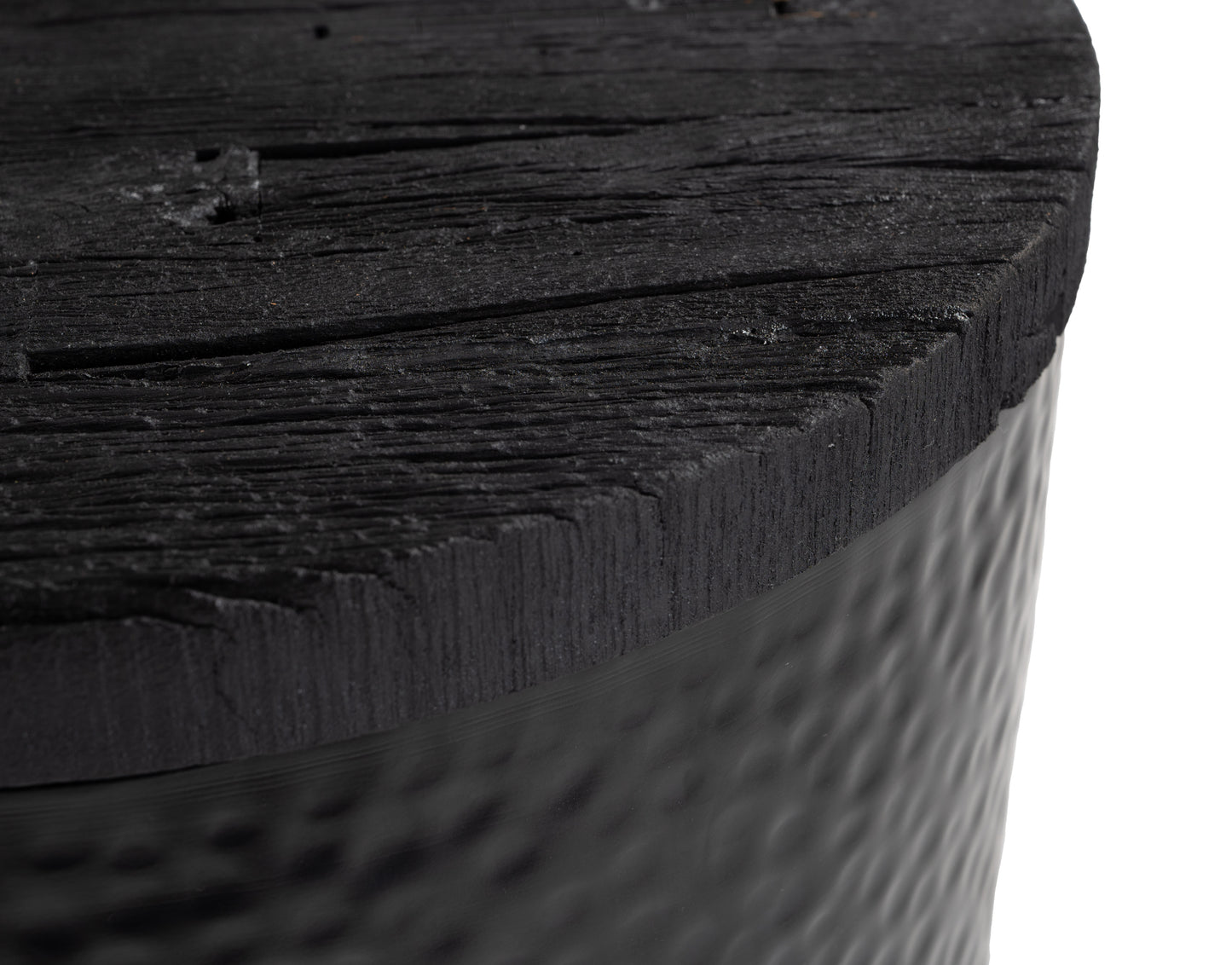 Duskan Storage Side Table Black - 5
