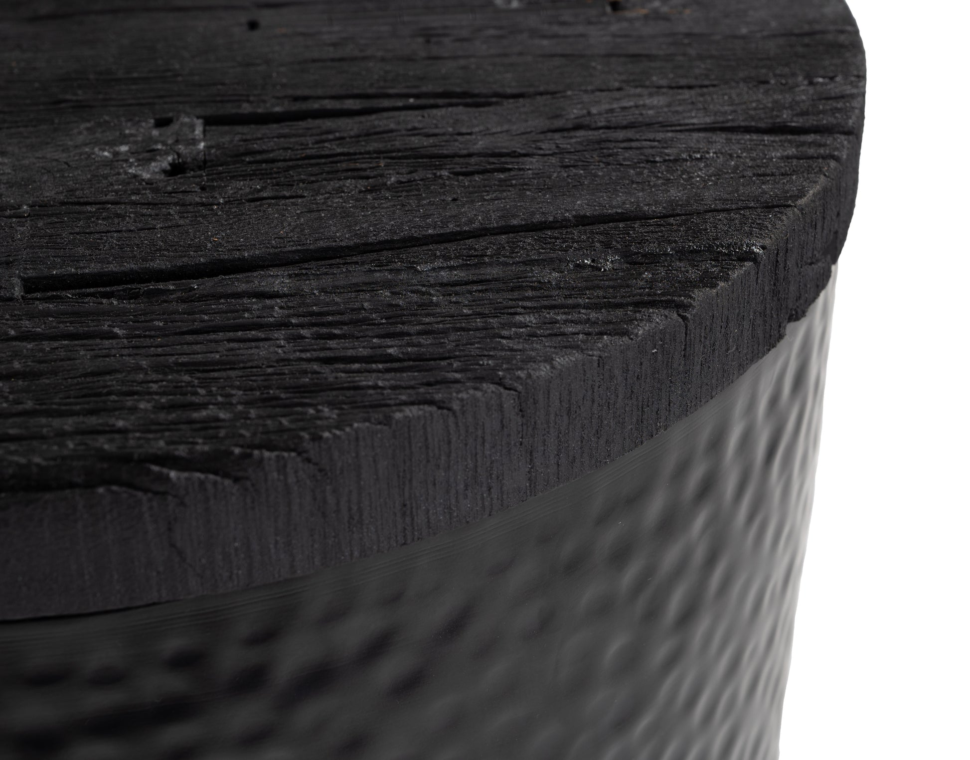 Duskan Storage Side Table Black - 5