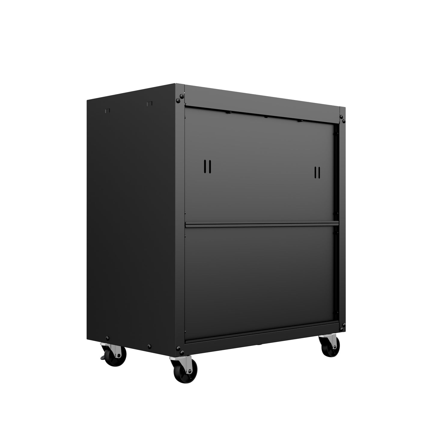 Fortress Modern 30" Rolling Garage Cabinet in Charcoal Gray (3-Drawer) 4GMCC-CH