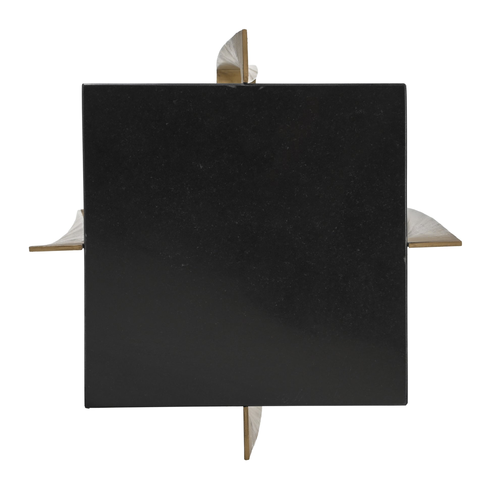 Noara Accent Table Black & Brass - 6