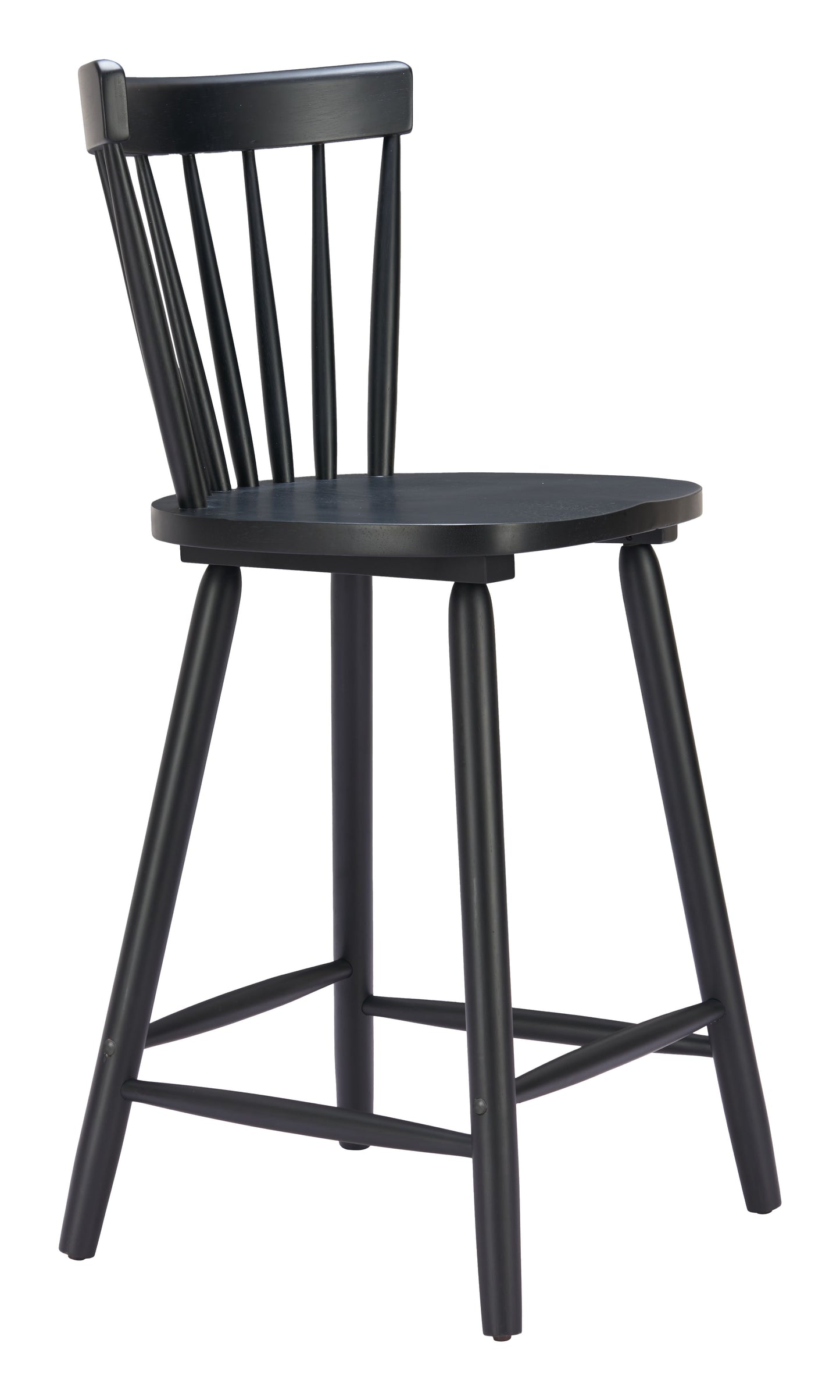Tyce Counter Stool (Set of 2) Black - 6