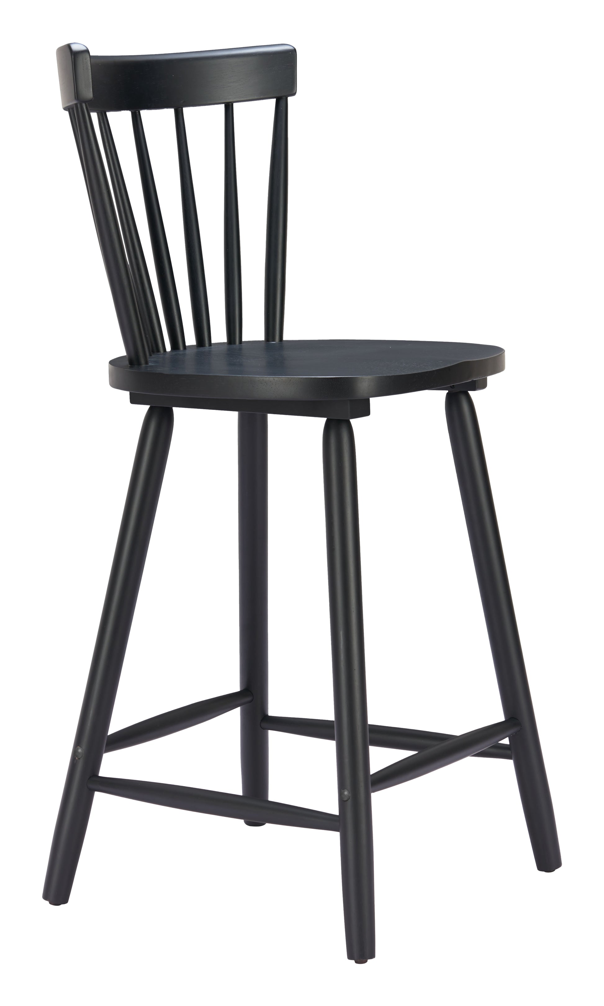 Tyce Counter Stool (Set of 2) Black - 6