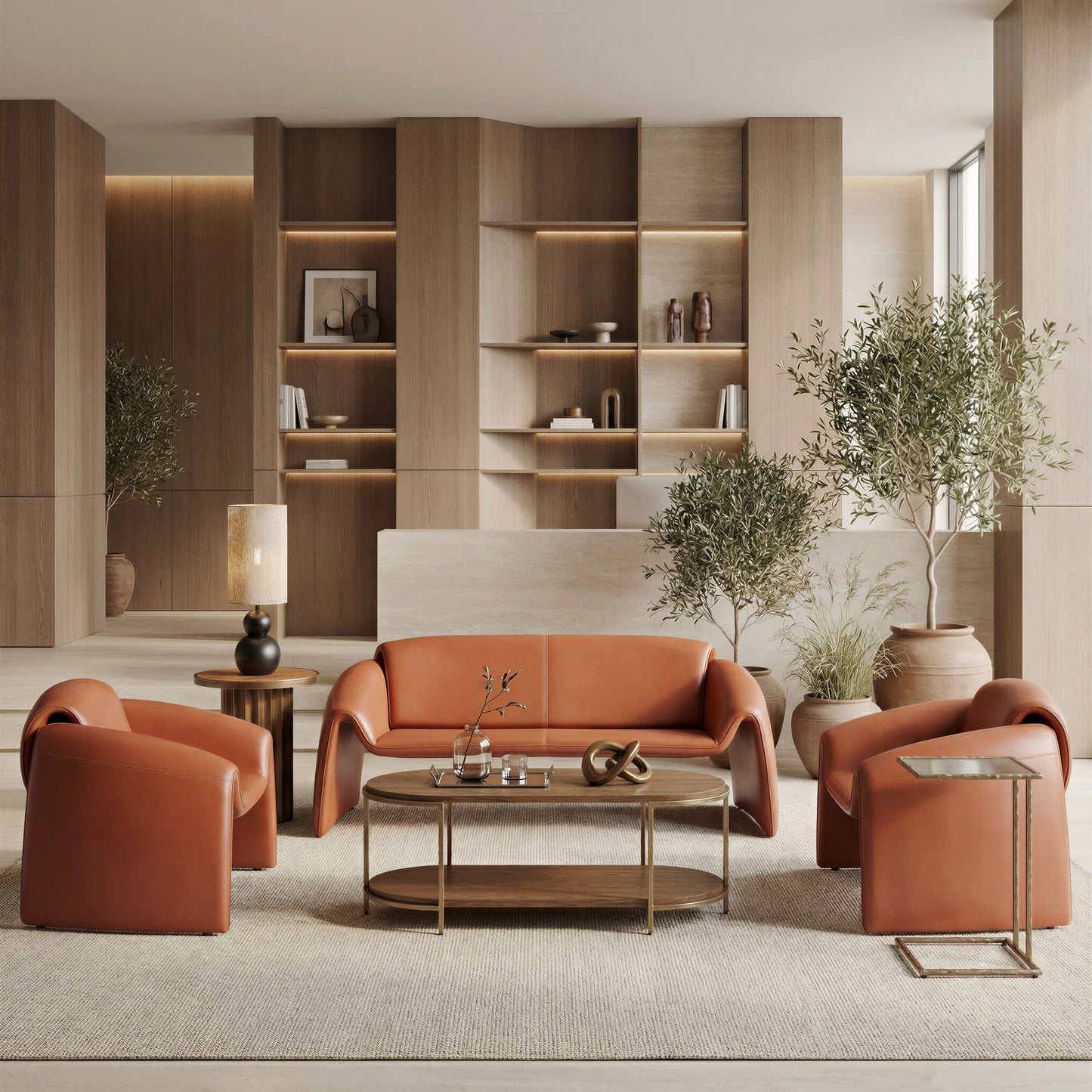 Niju Coffee Table Brown - 9