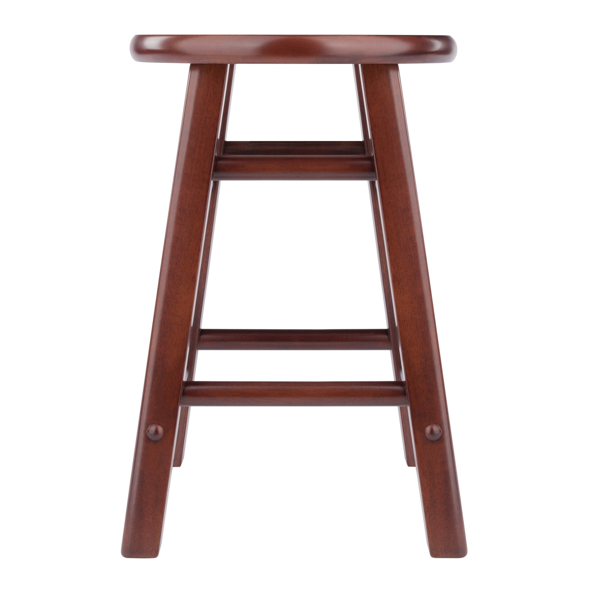 Element 2-Pc Dining Stool Set, Walnut