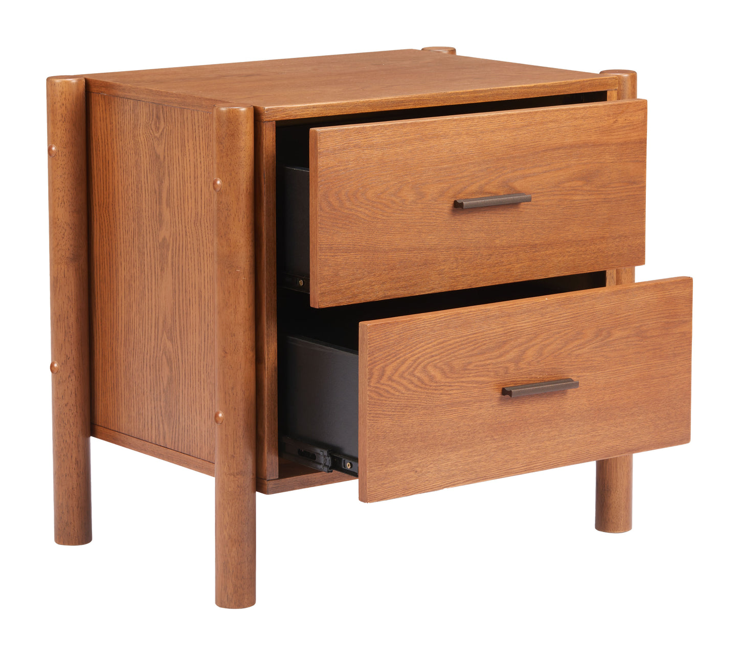 Beleza Nightstand Walnut - 7