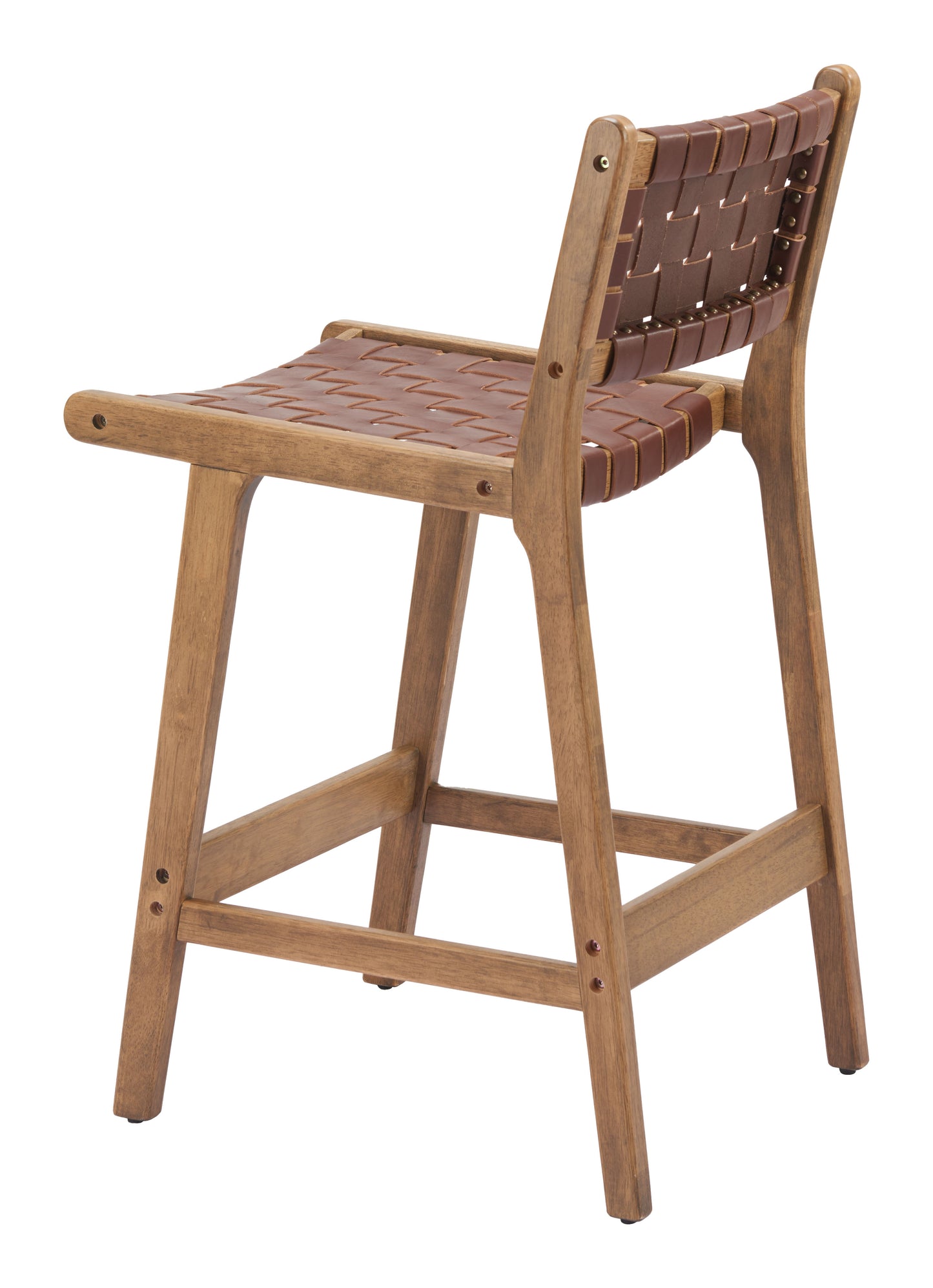 Feder Counter Stool (Set of 2) Brown - 5