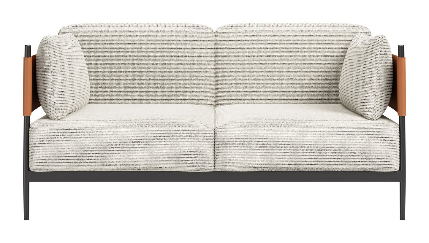 Stirbe Loveseat Gray - 3
