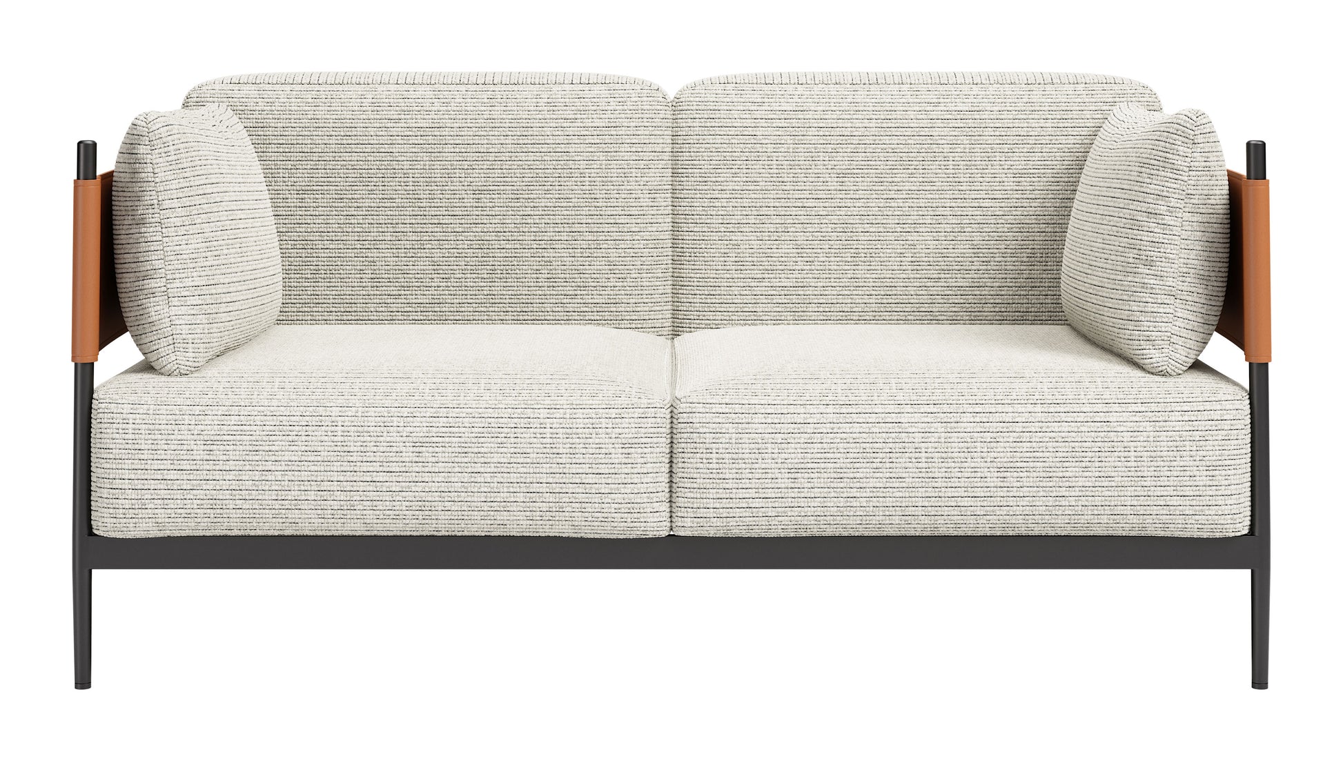 Stirbe Loveseat Gray - 3