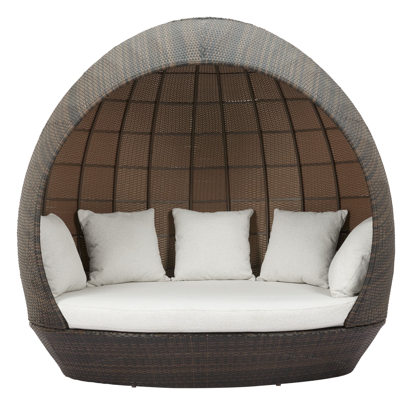 Marisol Beach Daybed Brown & Beige - 3
