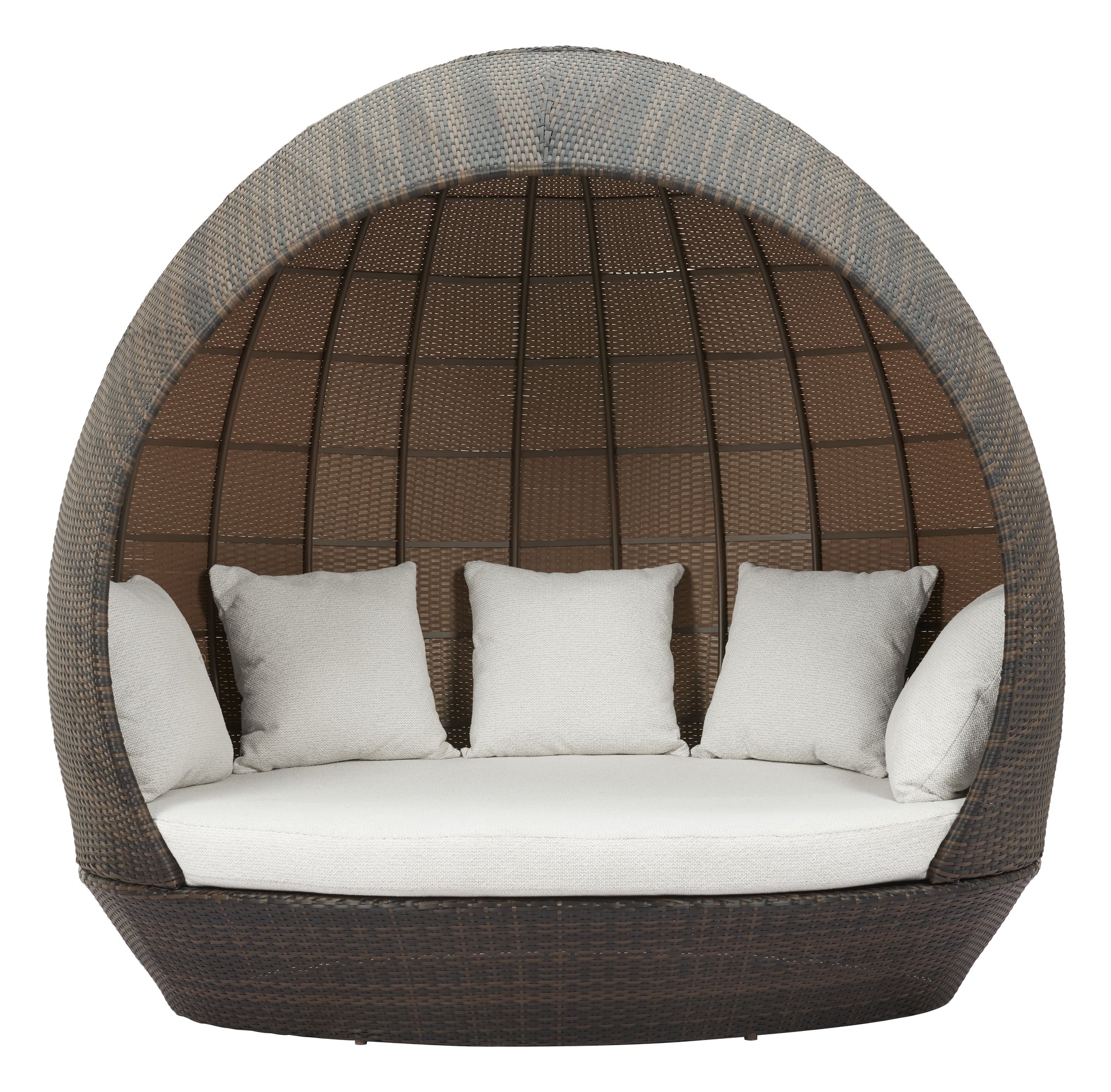 Marisol Beach Daybed Brown & Beige - 3