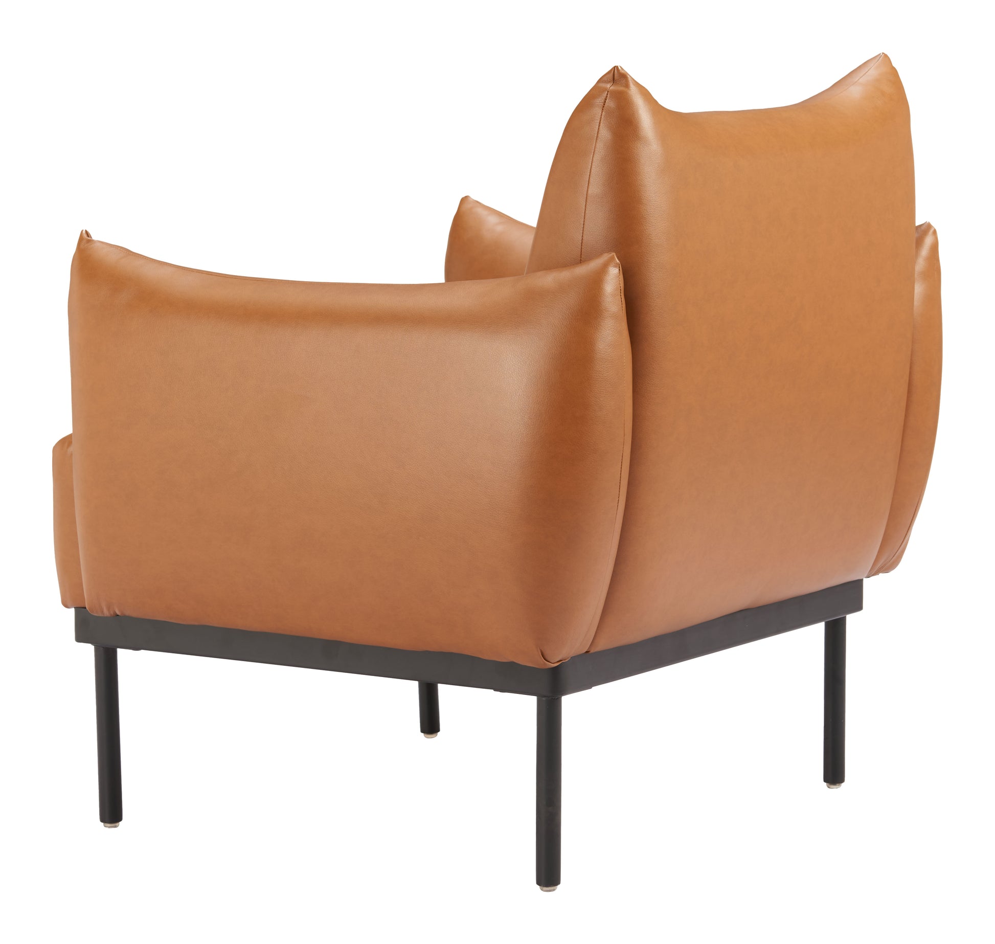 Sekil Accent Chair Brown - 5