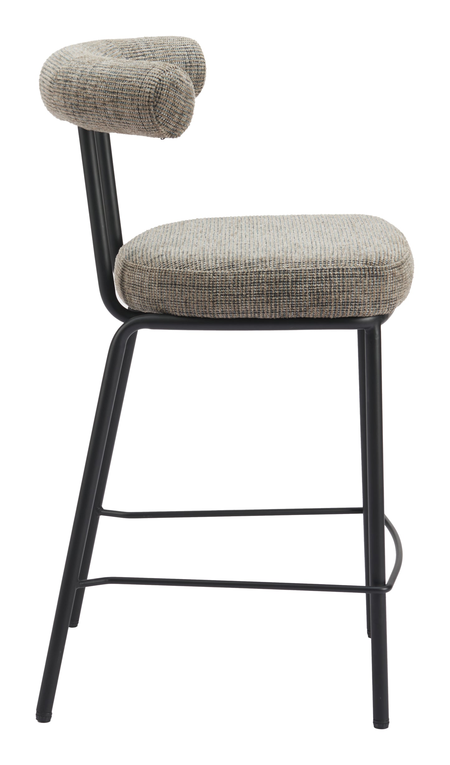 Kede Counter Stool Green Tweed - 2