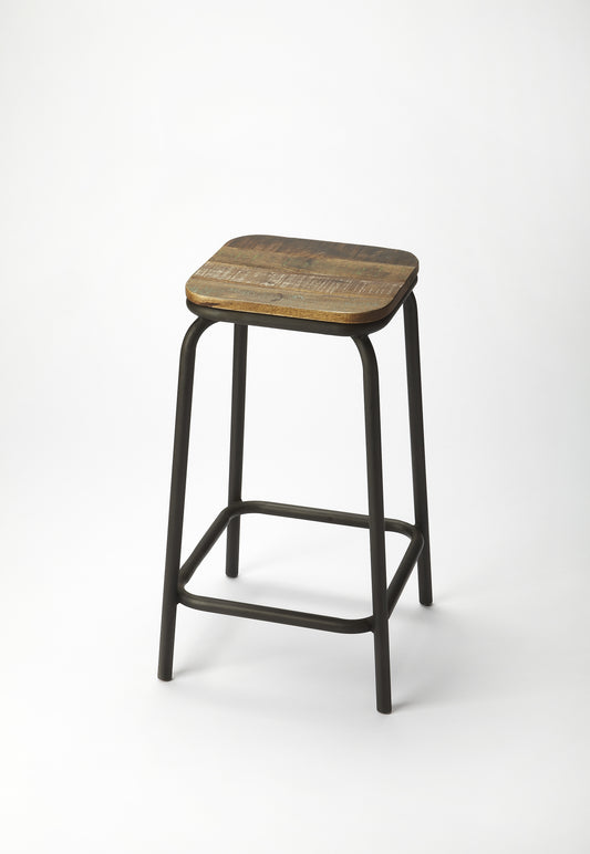 Portage Square 25" Bar Stool in Multi-Color 5160330